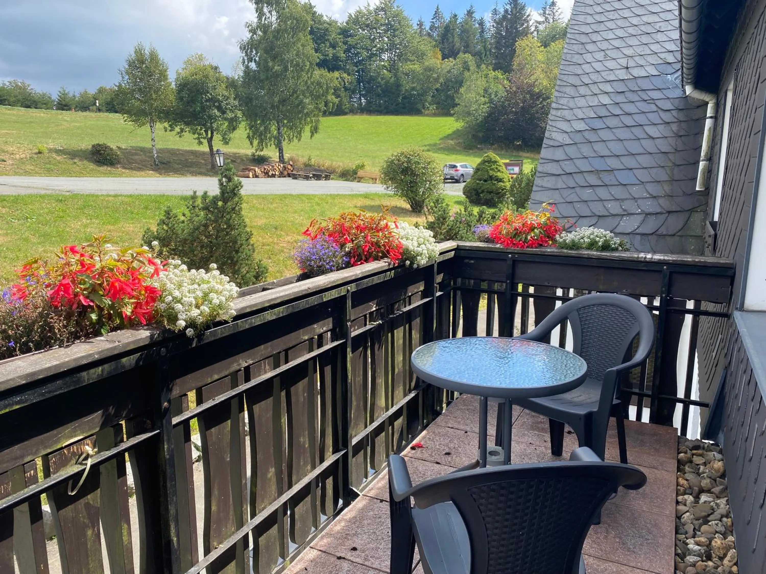 Balcony/Terrace in Berghotel Lenneplätze Winterberg