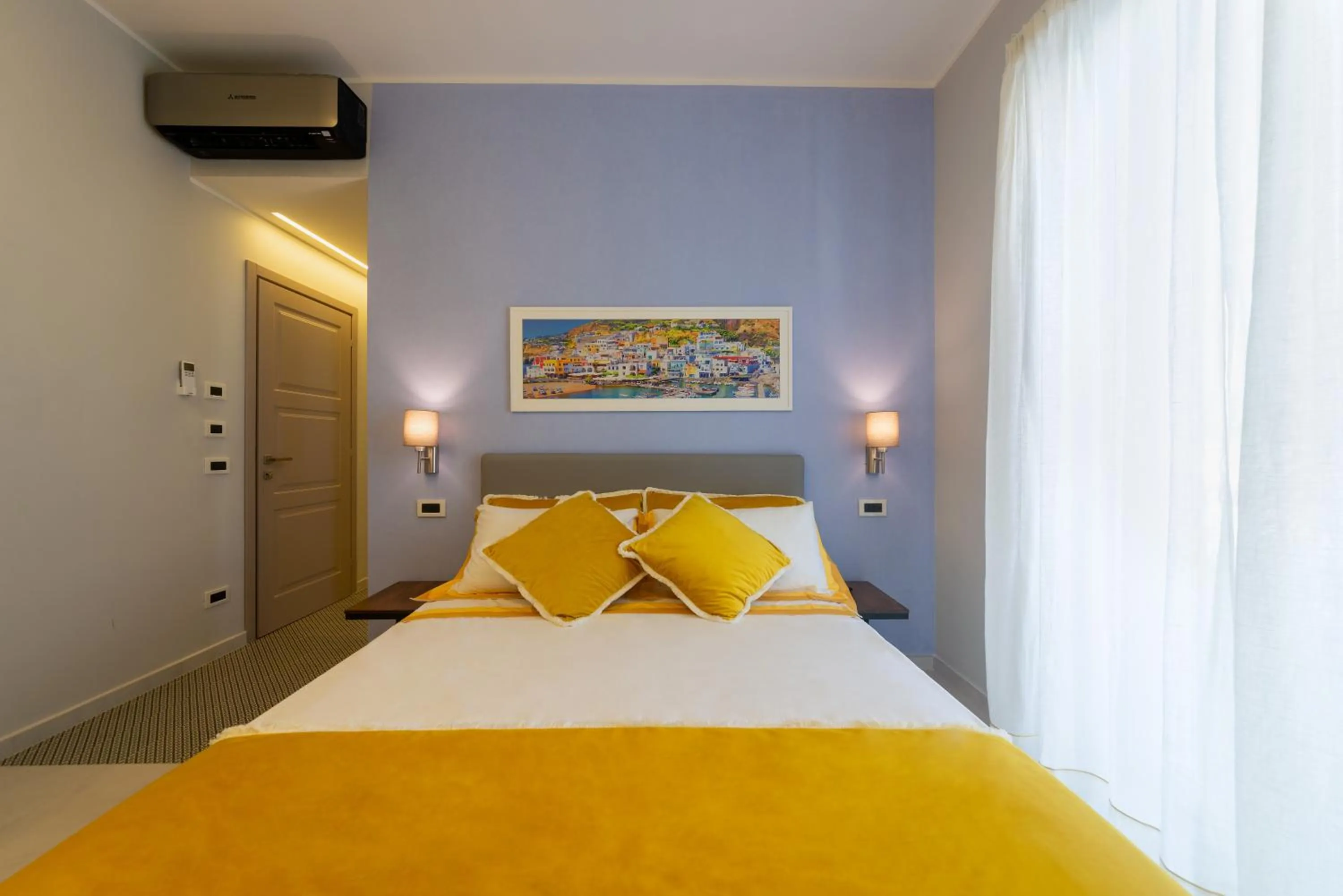 Bedroom, Bed in B&B La Piazzetta