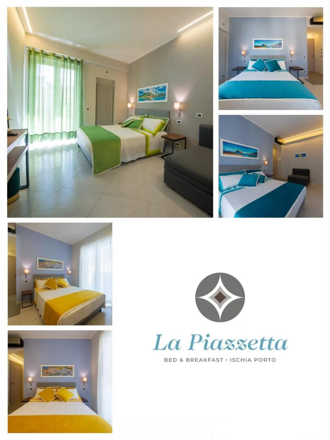Logo/Certificate/Sign, Bed in B&B La Piazzetta