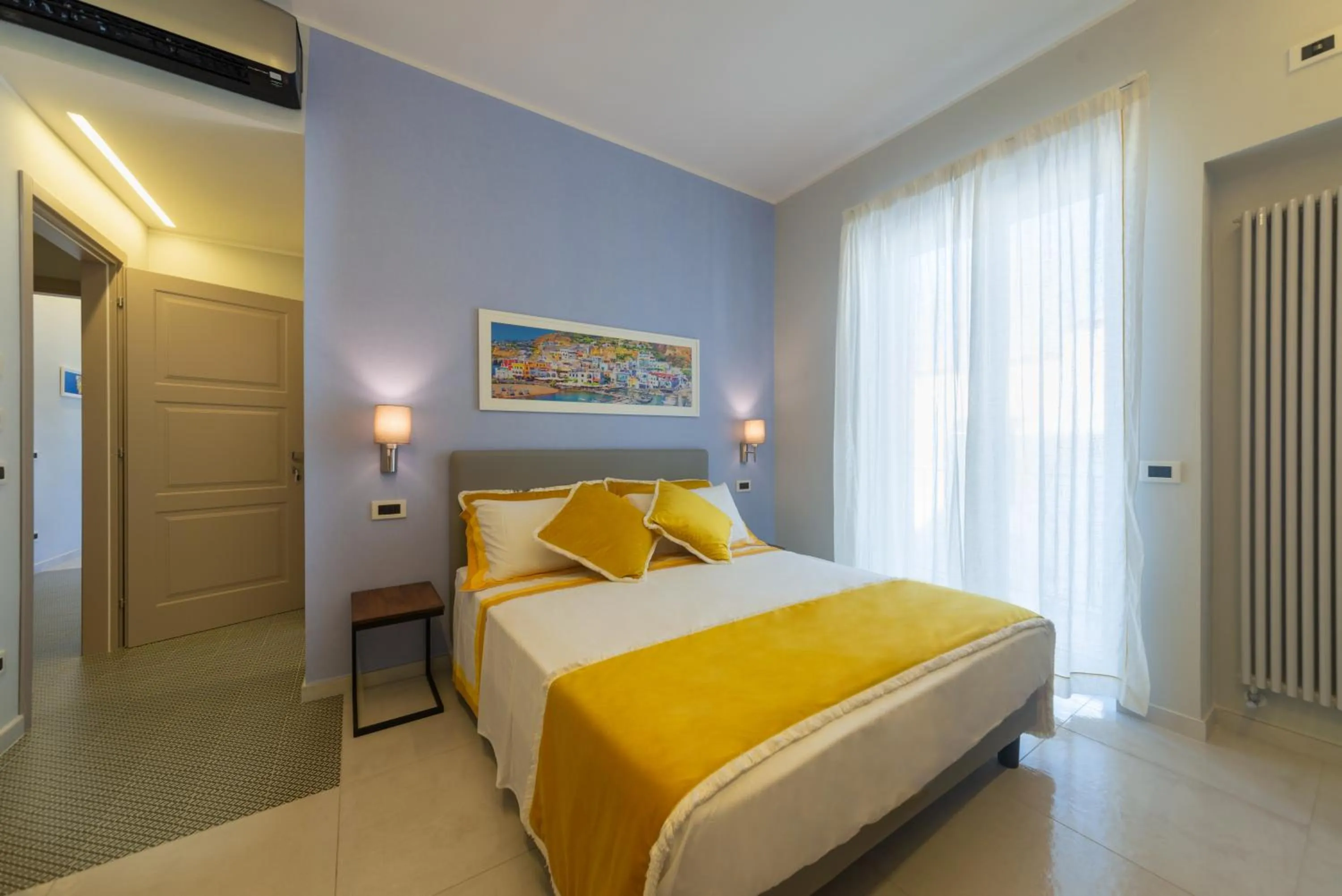 Bedroom, Bed in B&B La Piazzetta