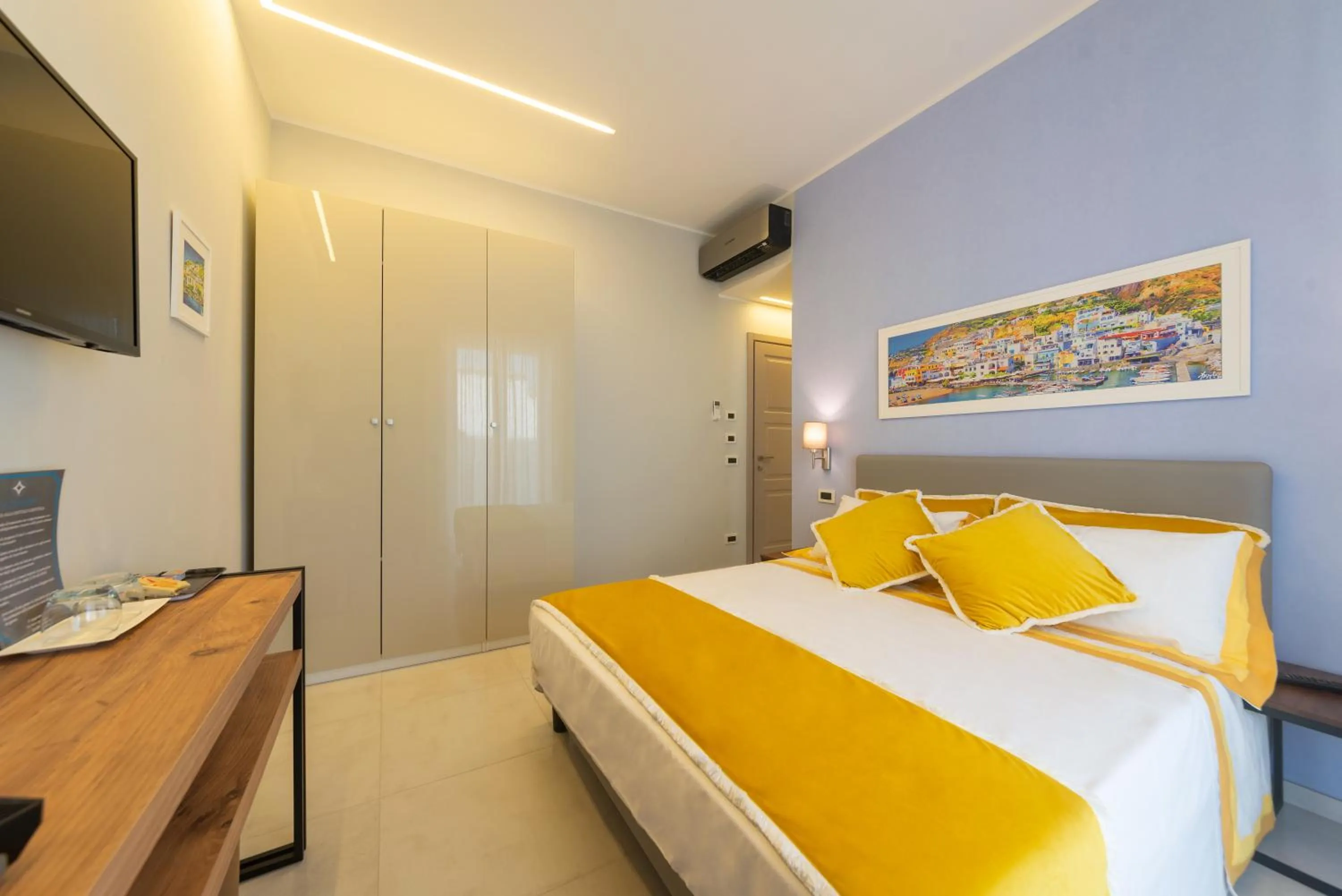 Bedroom, Bed in B&B La Piazzetta