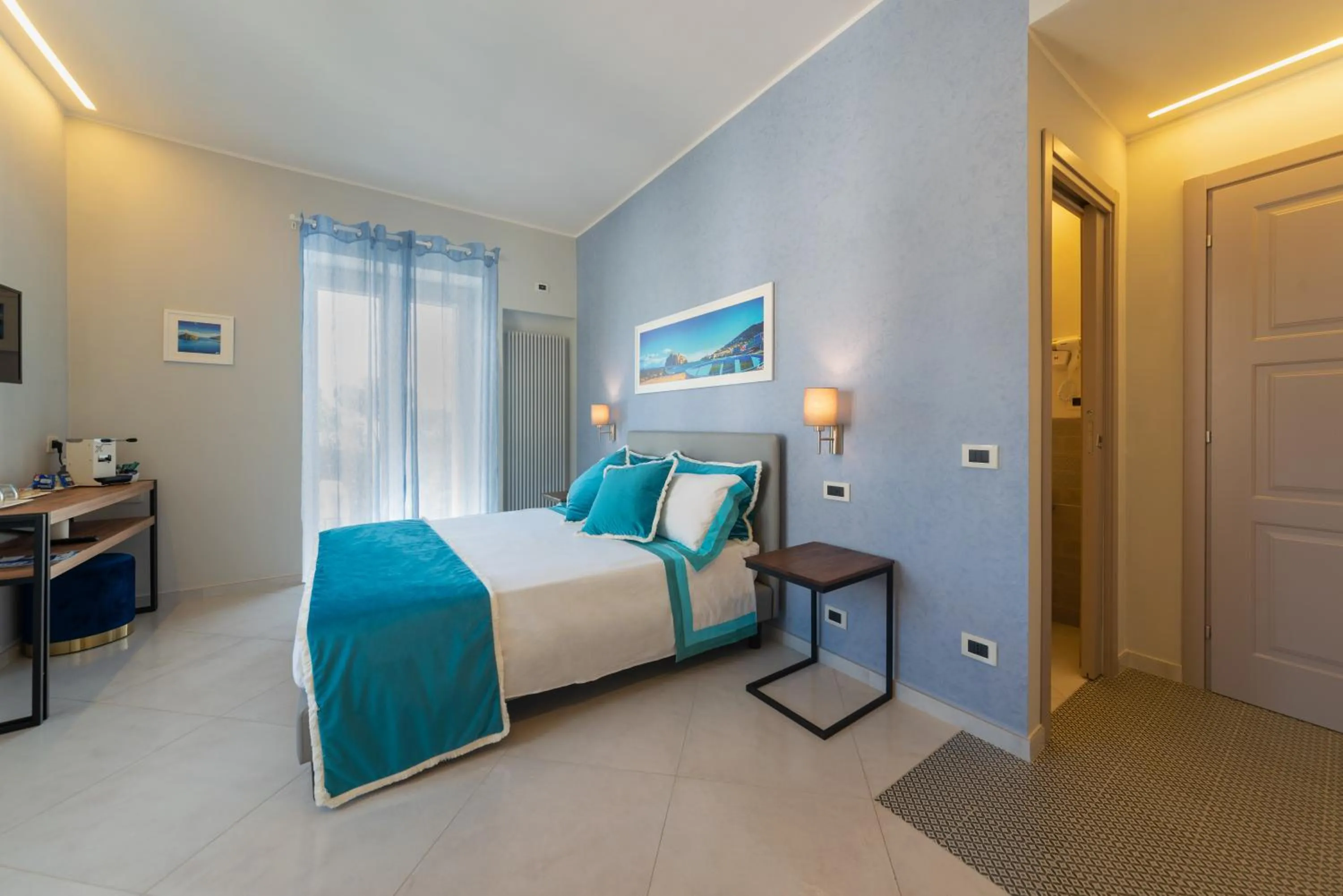 Bedroom, Bed in B&B La Piazzetta