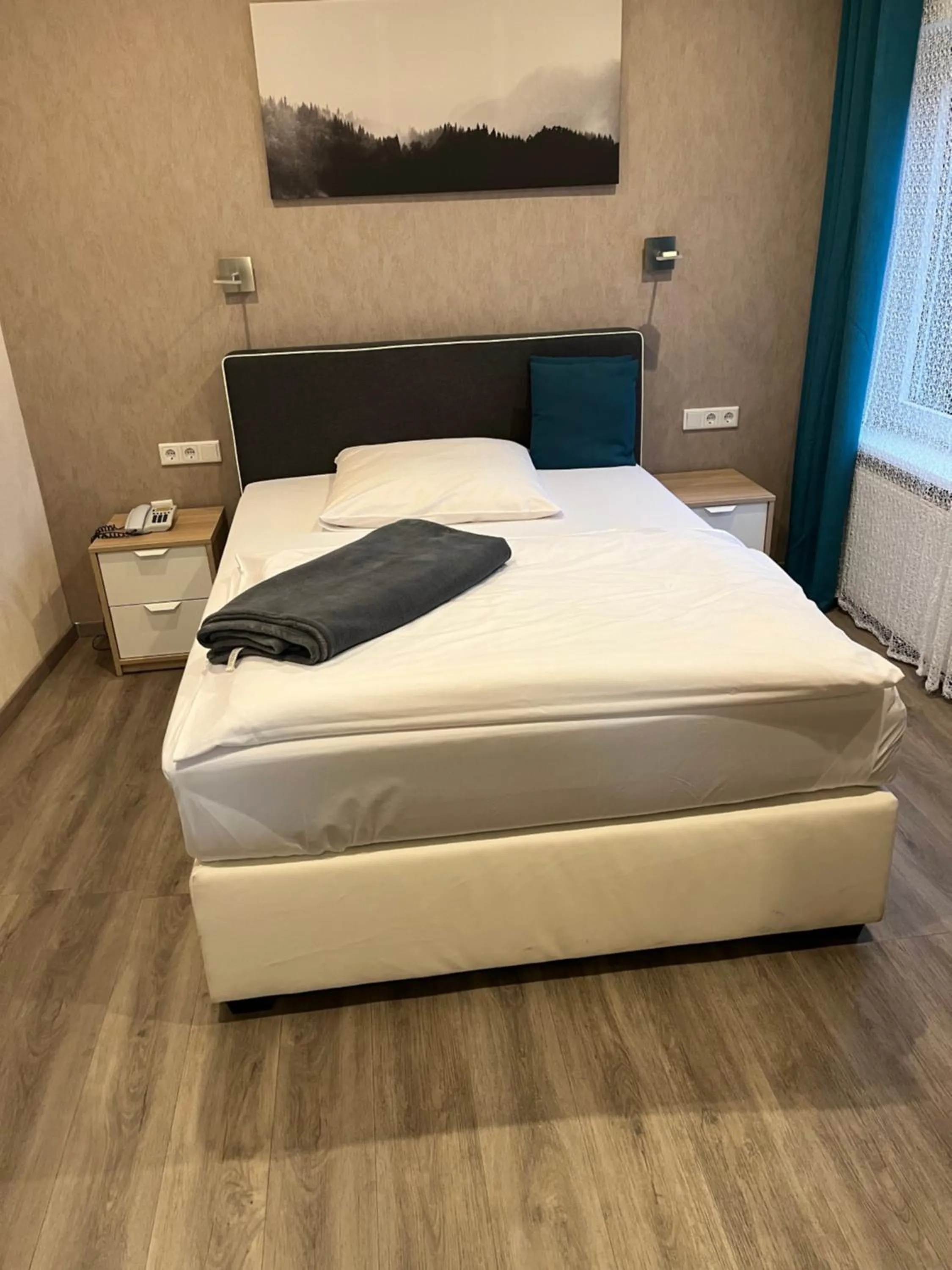 Bed in Hotel Aquarius Braunschweig