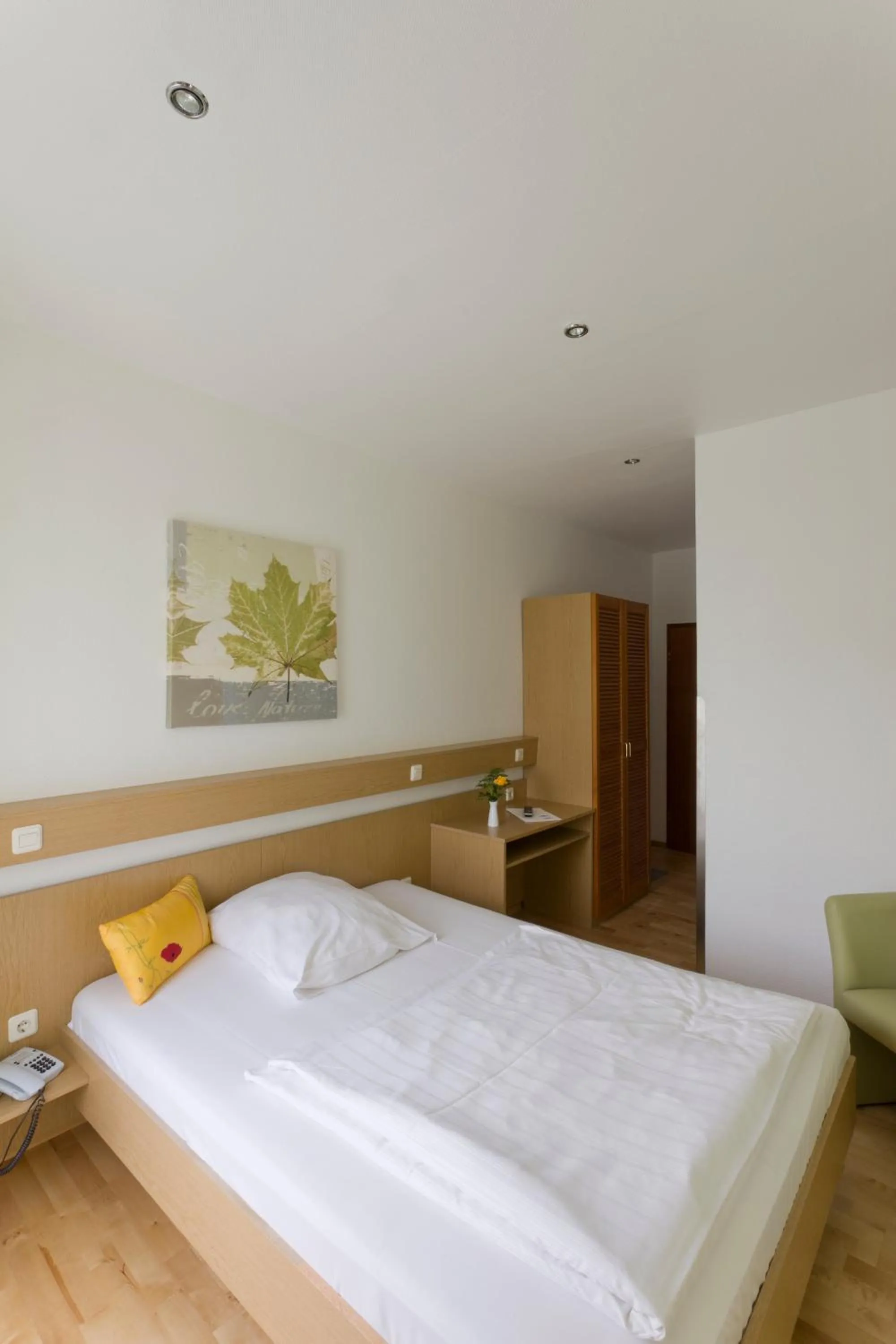 Bed in Hotel Aquarius Braunschweig