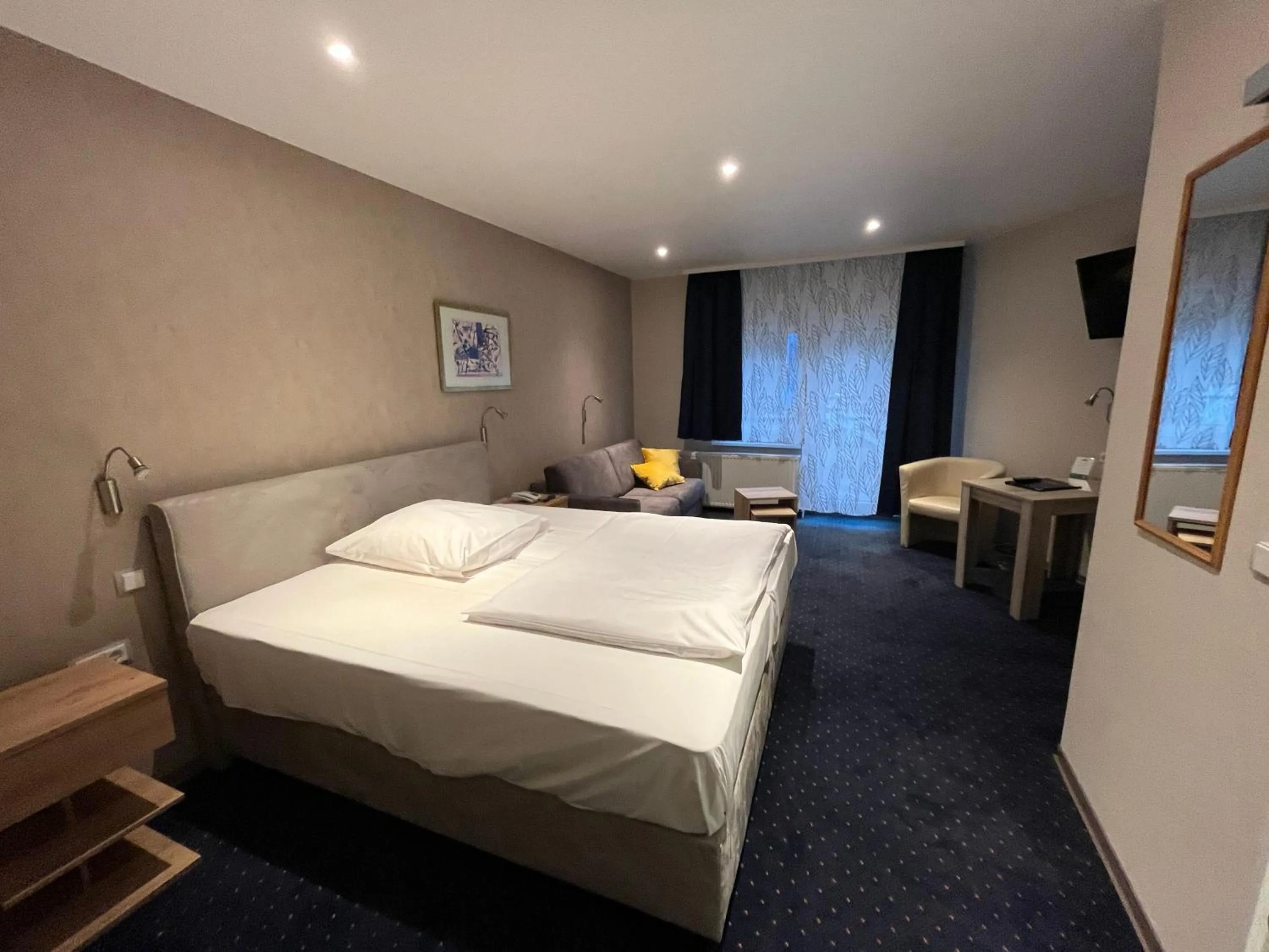 Bed in Hotel Aquarius Braunschweig