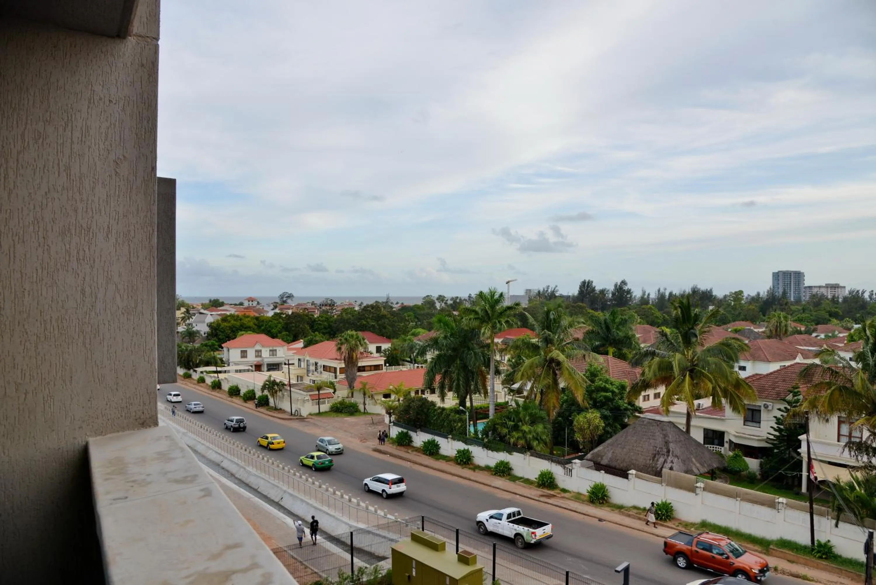 City view in City Lodge Hotel Maputo, Mozambique