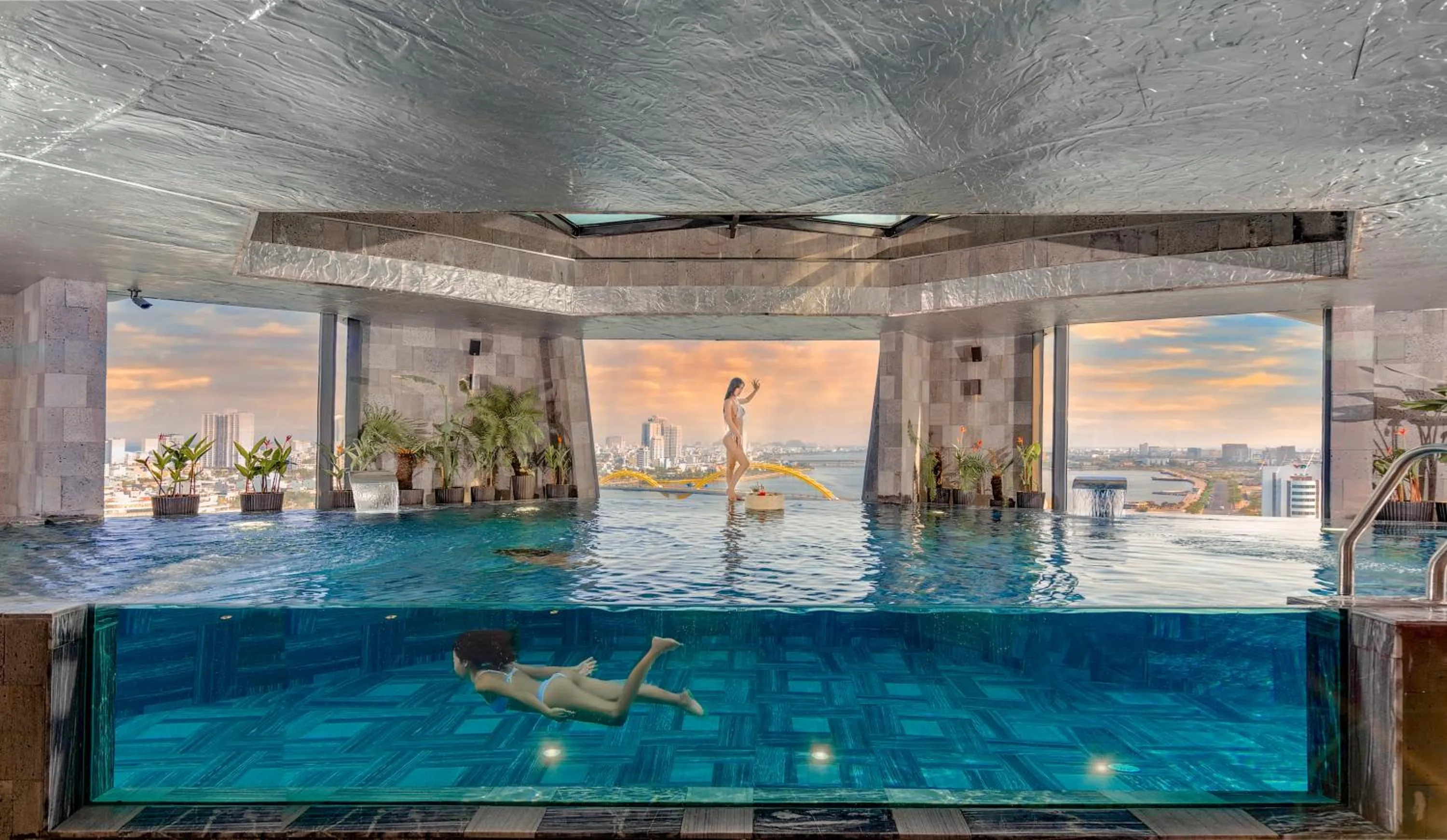 Swimming pool in HAIAN Riverfront Hotel Da Nang