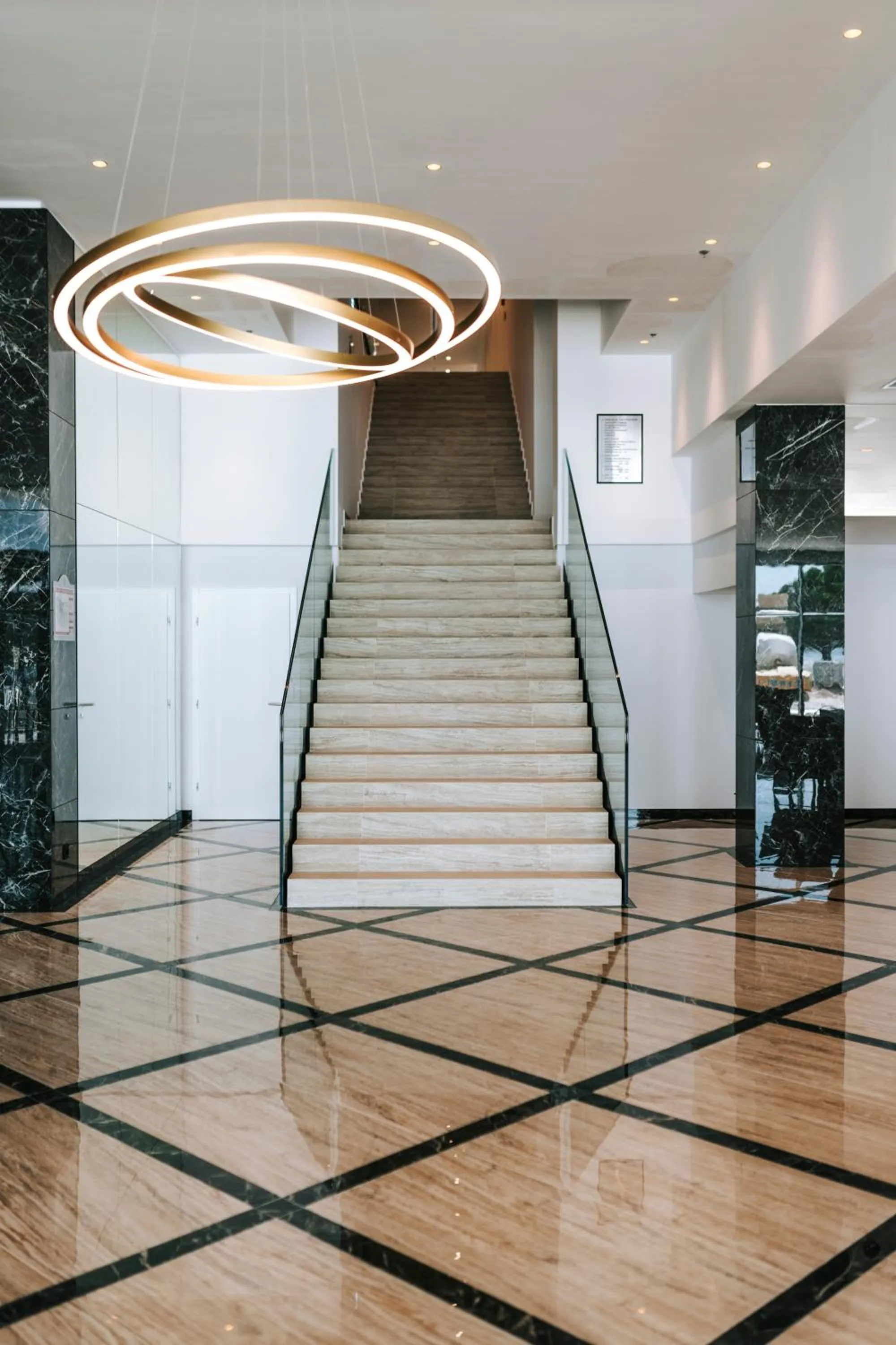 Lobby or reception in Hotel Miramare