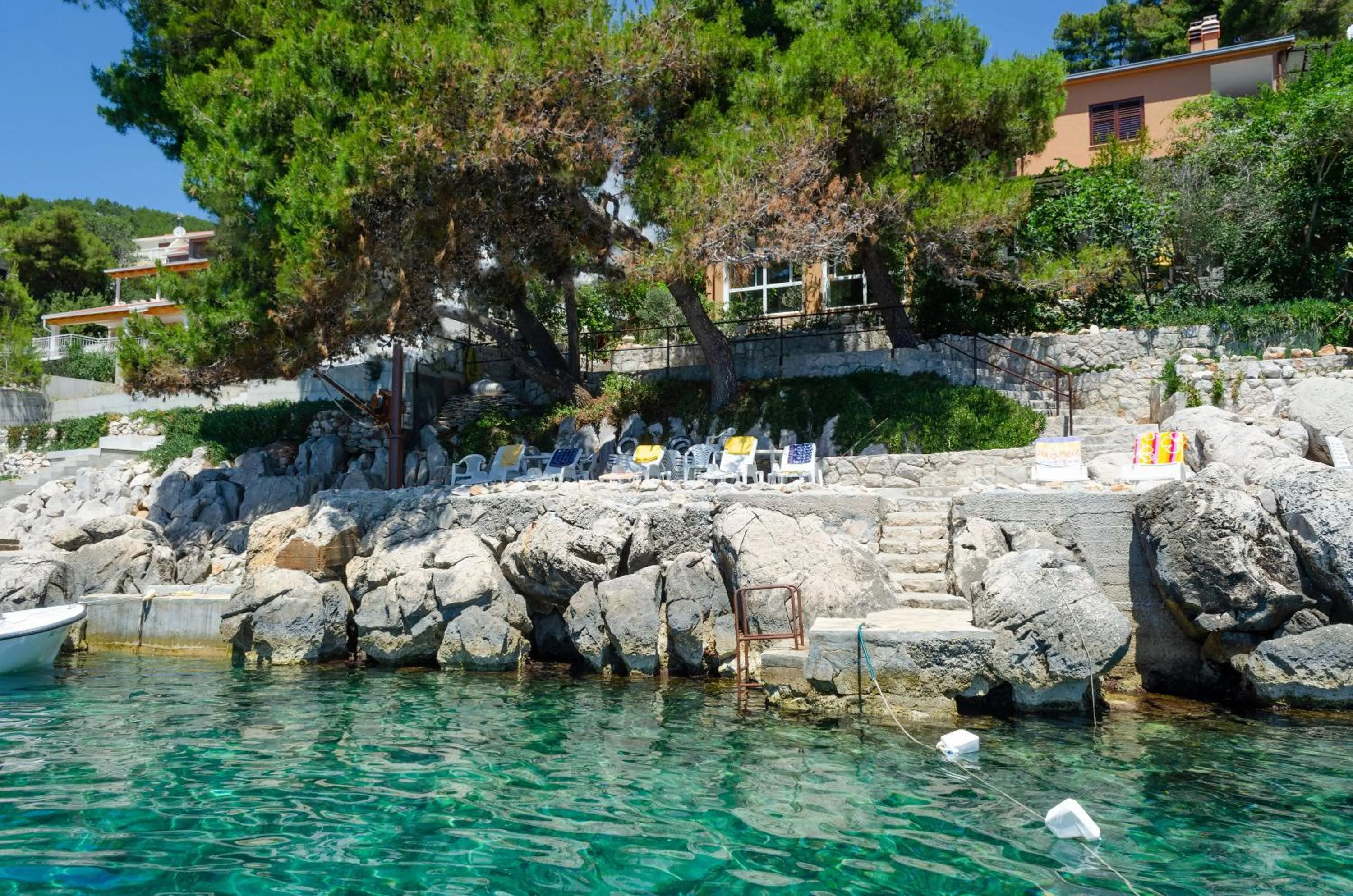 Beach in Apartments Ljiljana