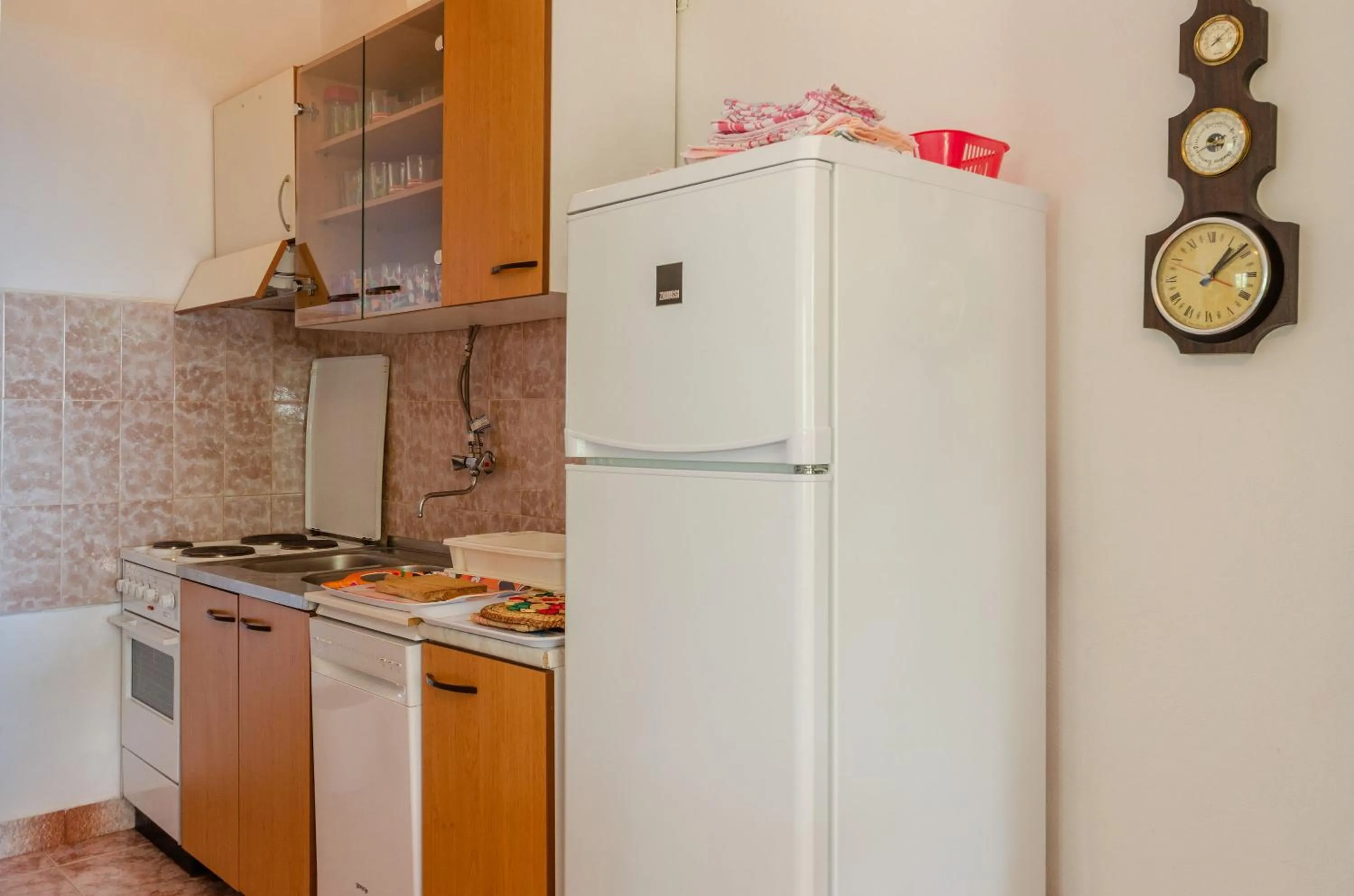 Kitchen or kitchenette in Apartments Ljiljana