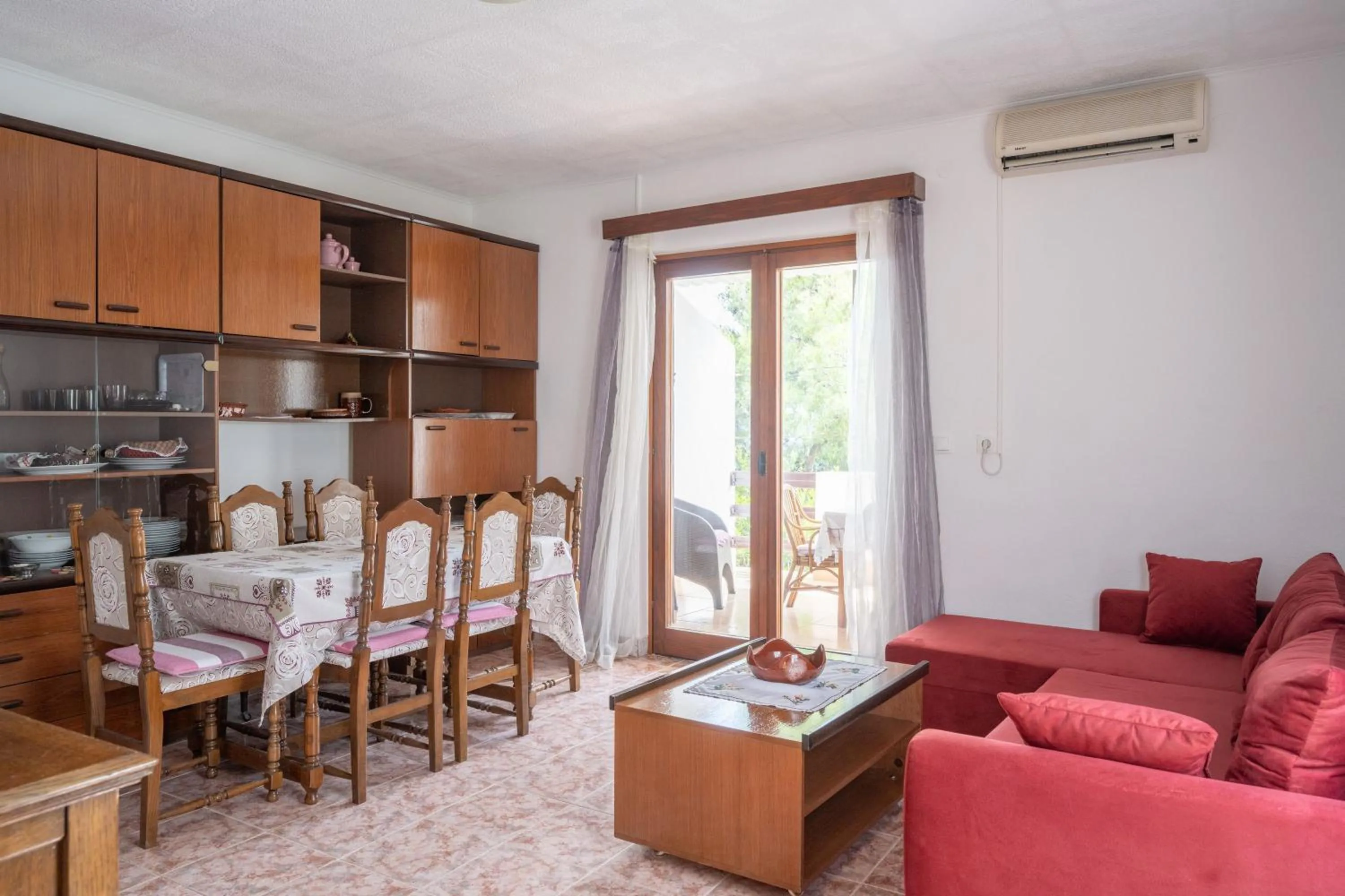 Seating area in Apartments Ljiljana
