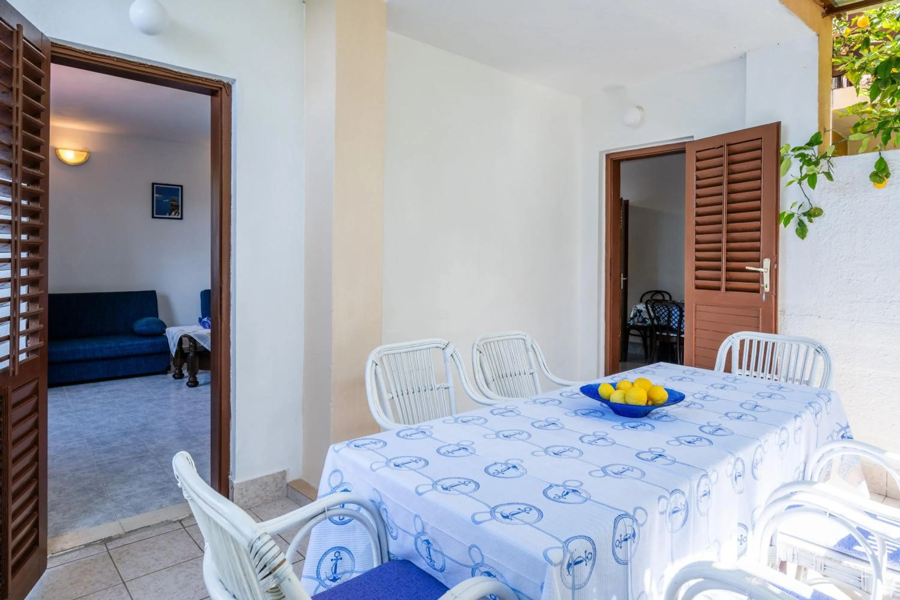 Balcony/Terrace in Apartments Ljiljana