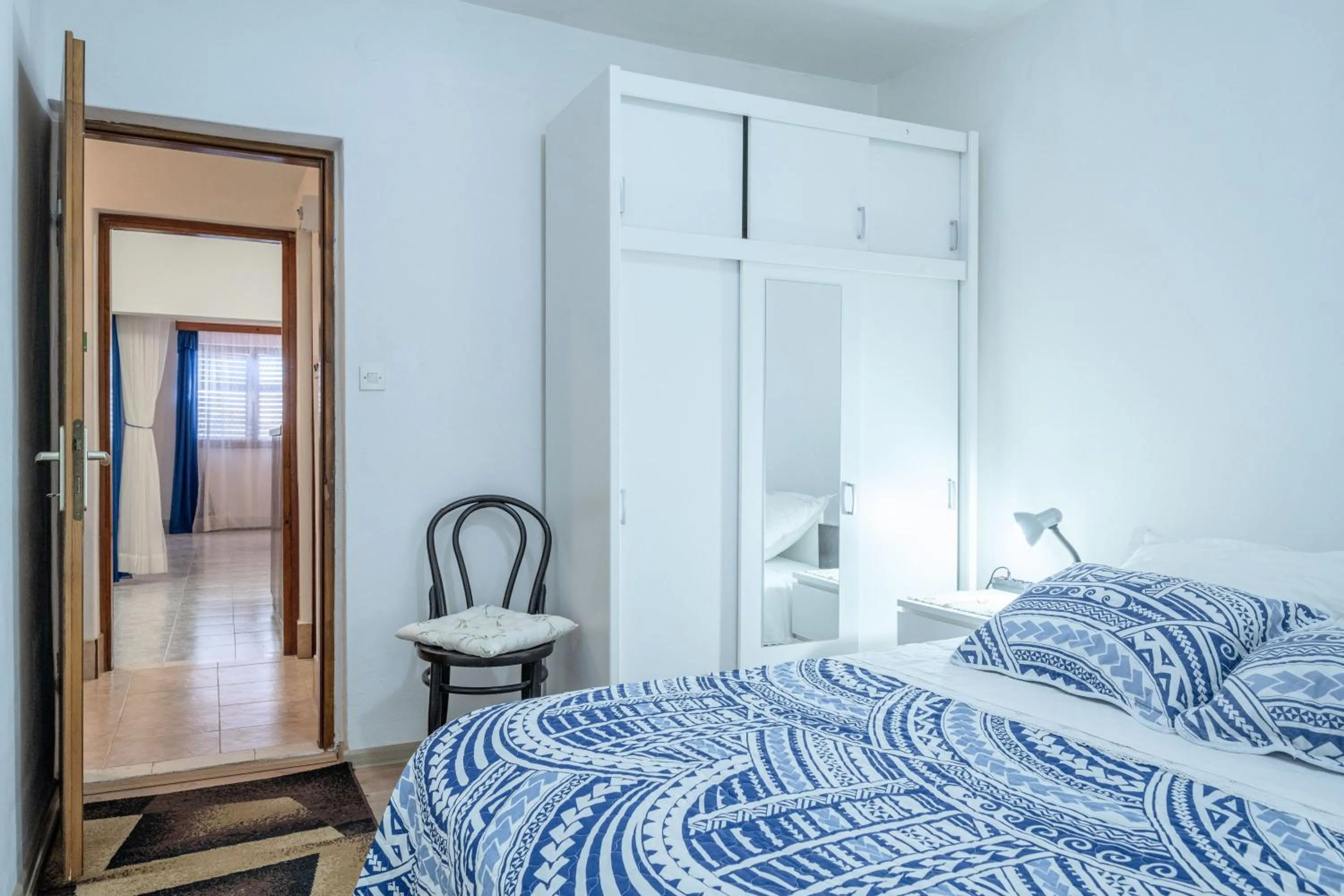Bed in Apartments Ljiljana