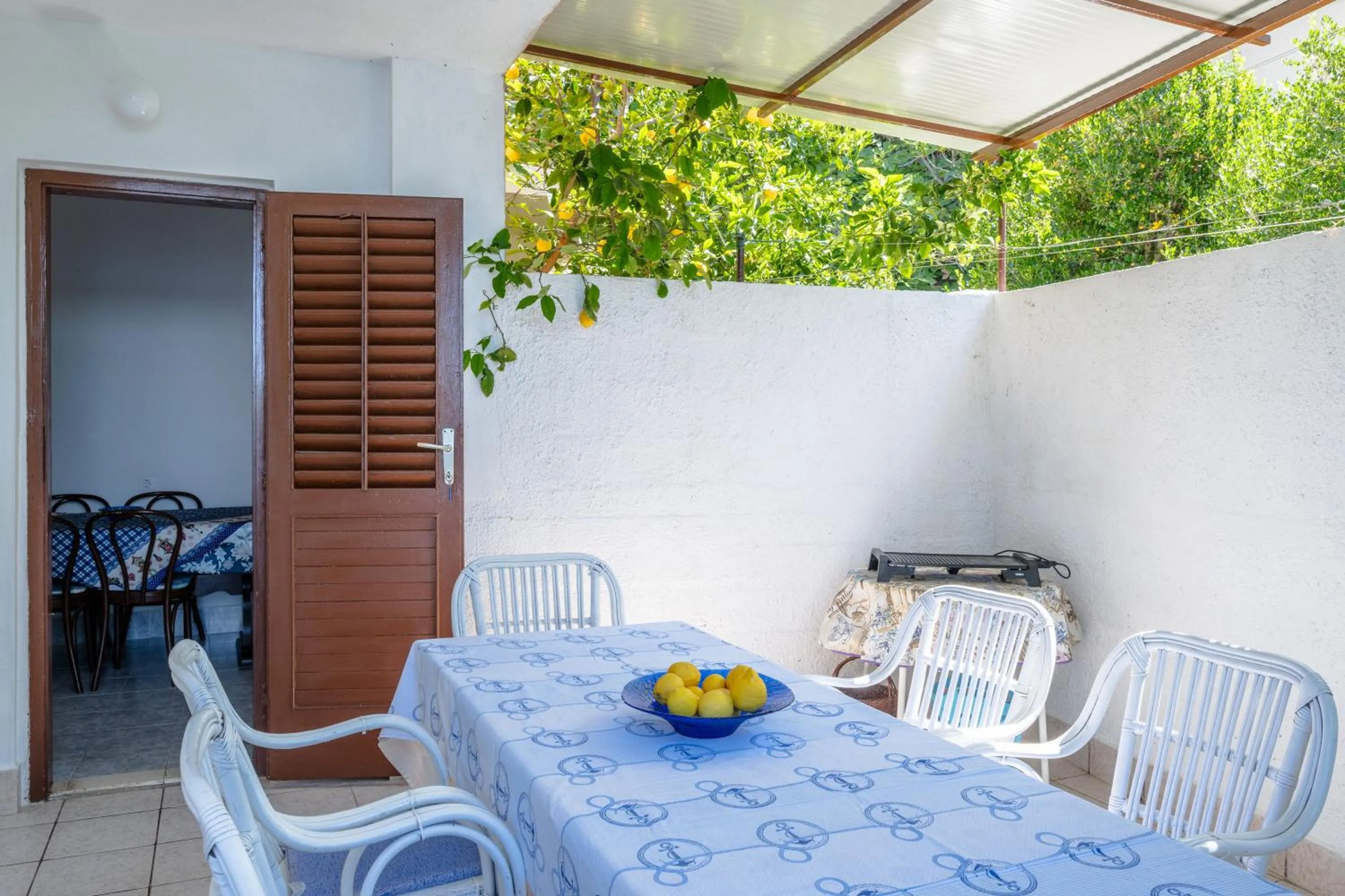 Balcony/Terrace in Apartments Ljiljana
