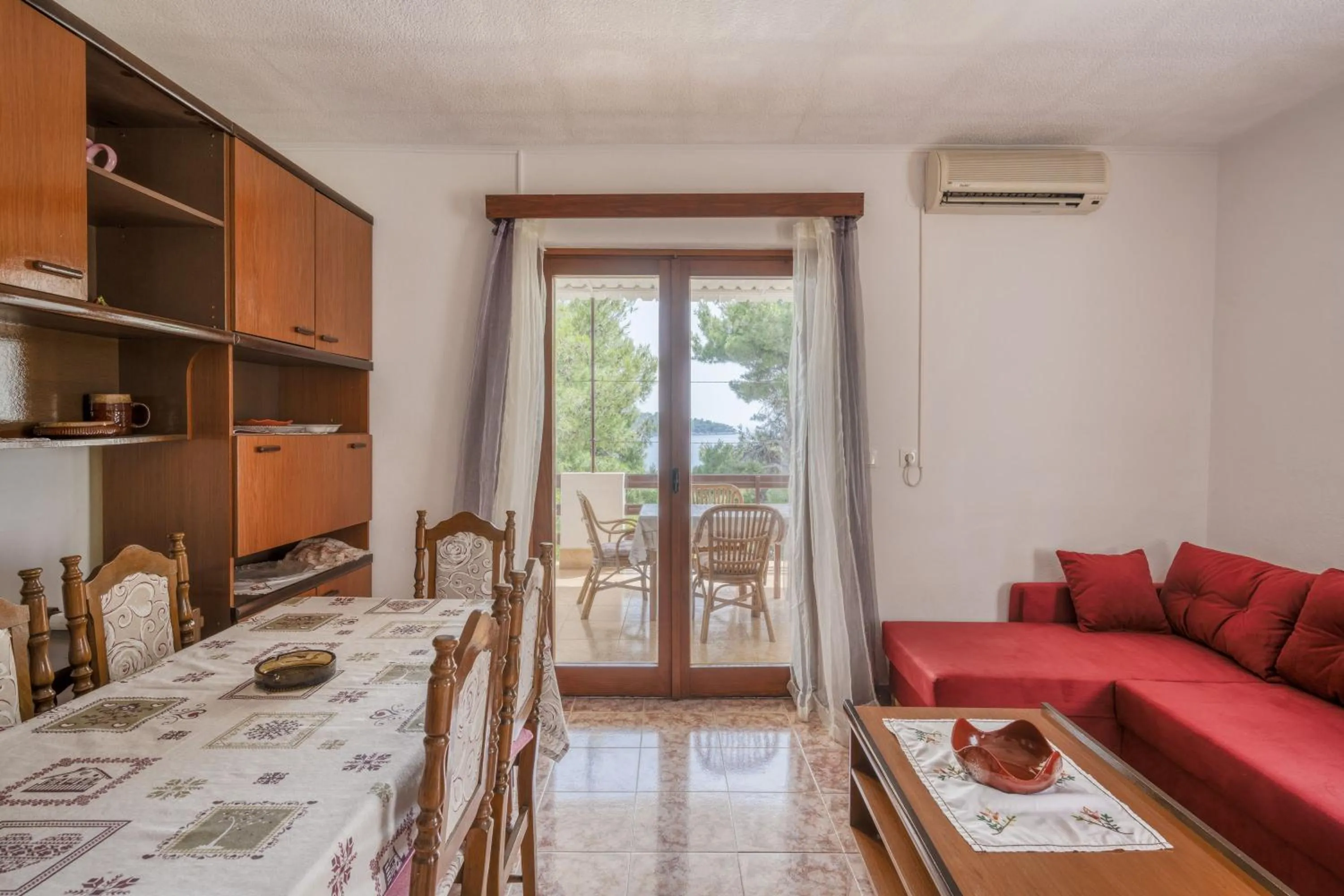 Seating area in Apartments Ljiljana