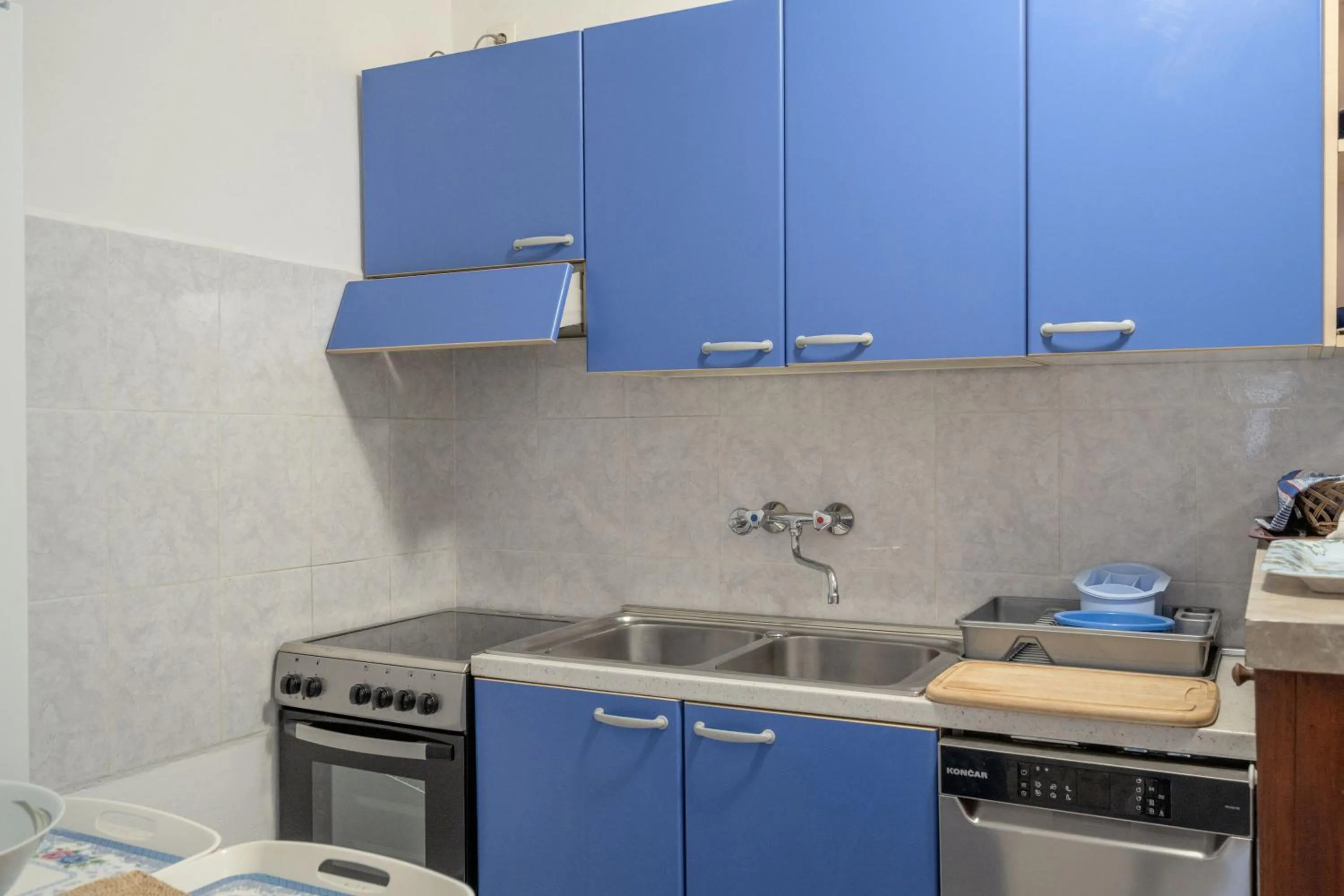 Kitchen or kitchenette in Apartments Ljiljana