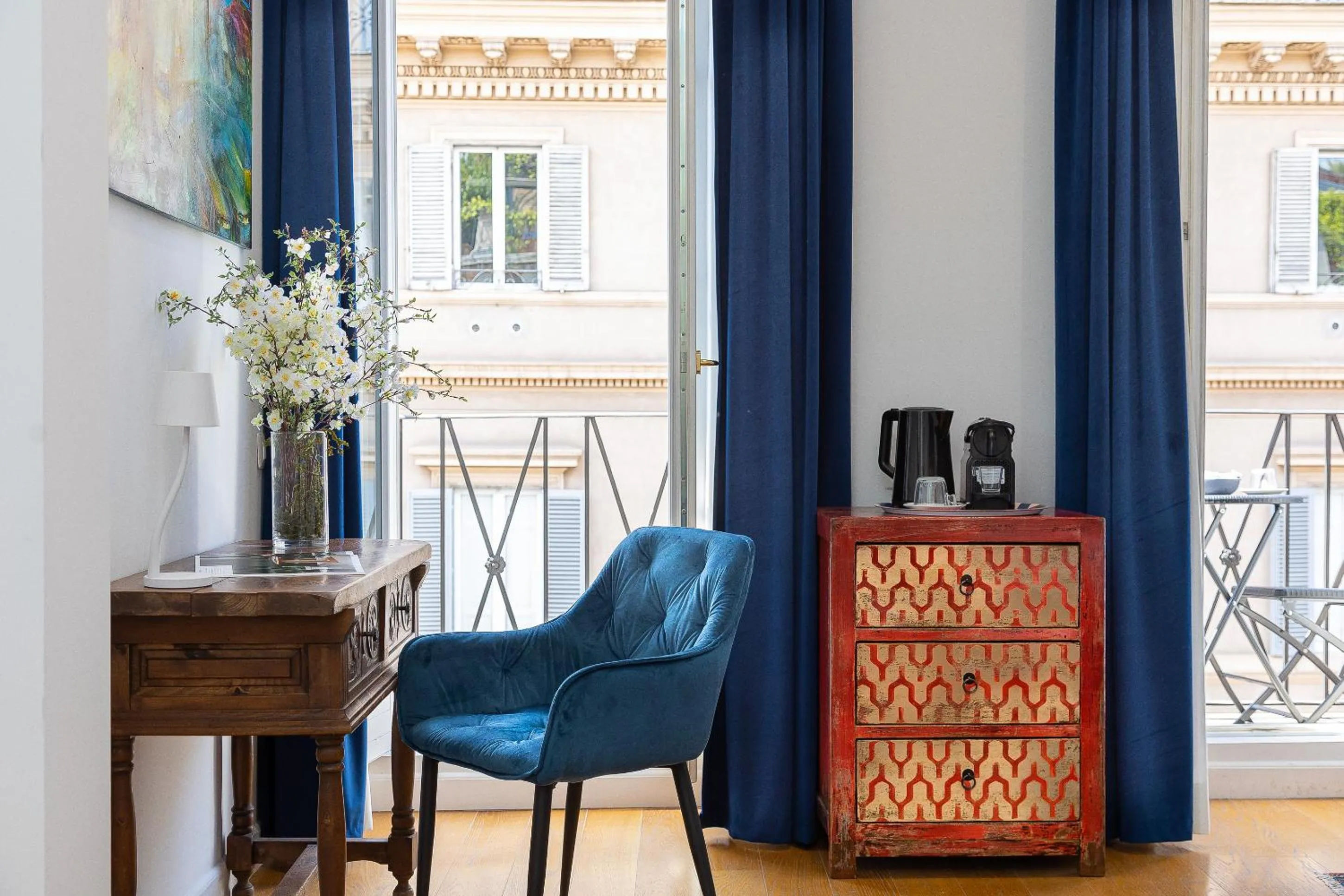 Coffee/tea facilities in Suite della Pigna