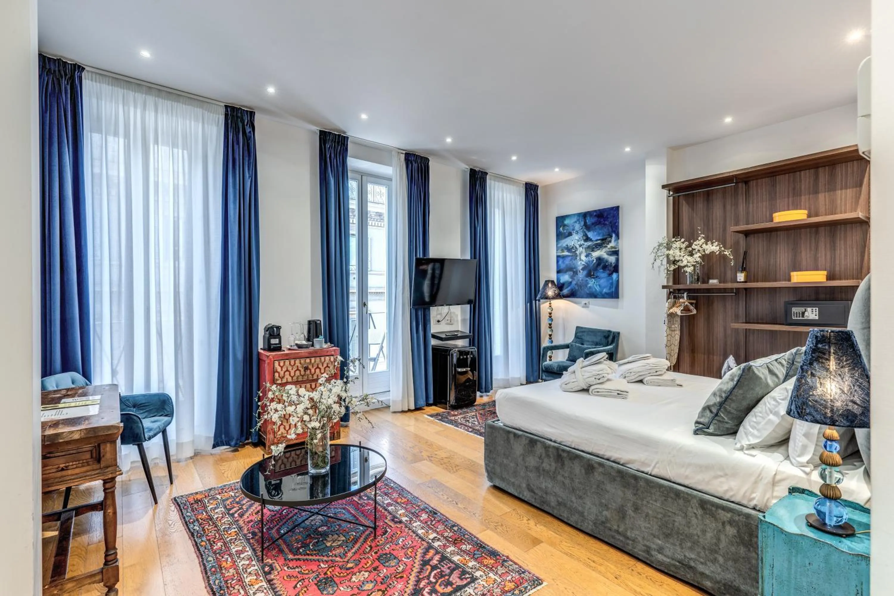 Bed in Suite della Pigna