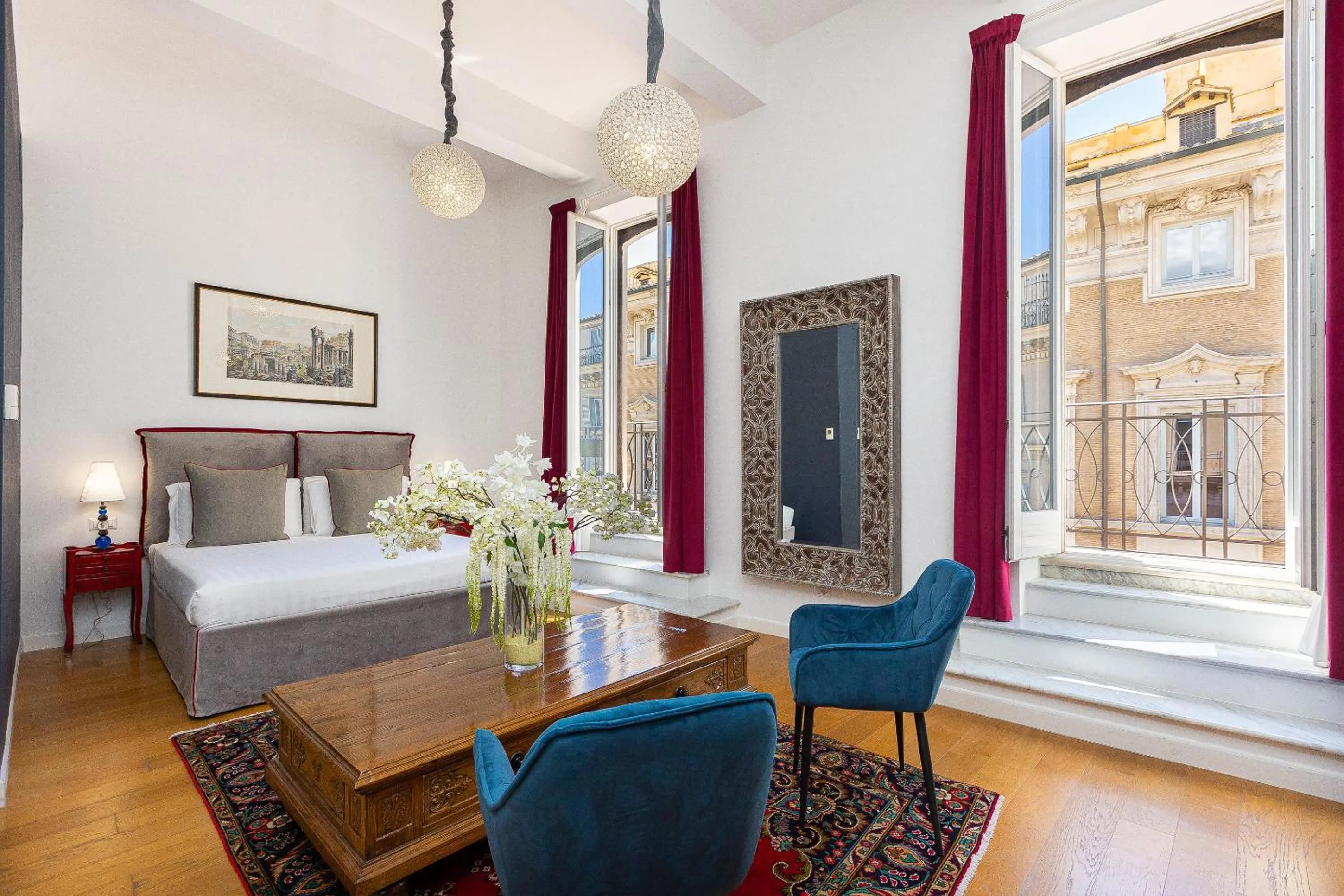 Photo of the whole room, Bed in Suite della Pigna