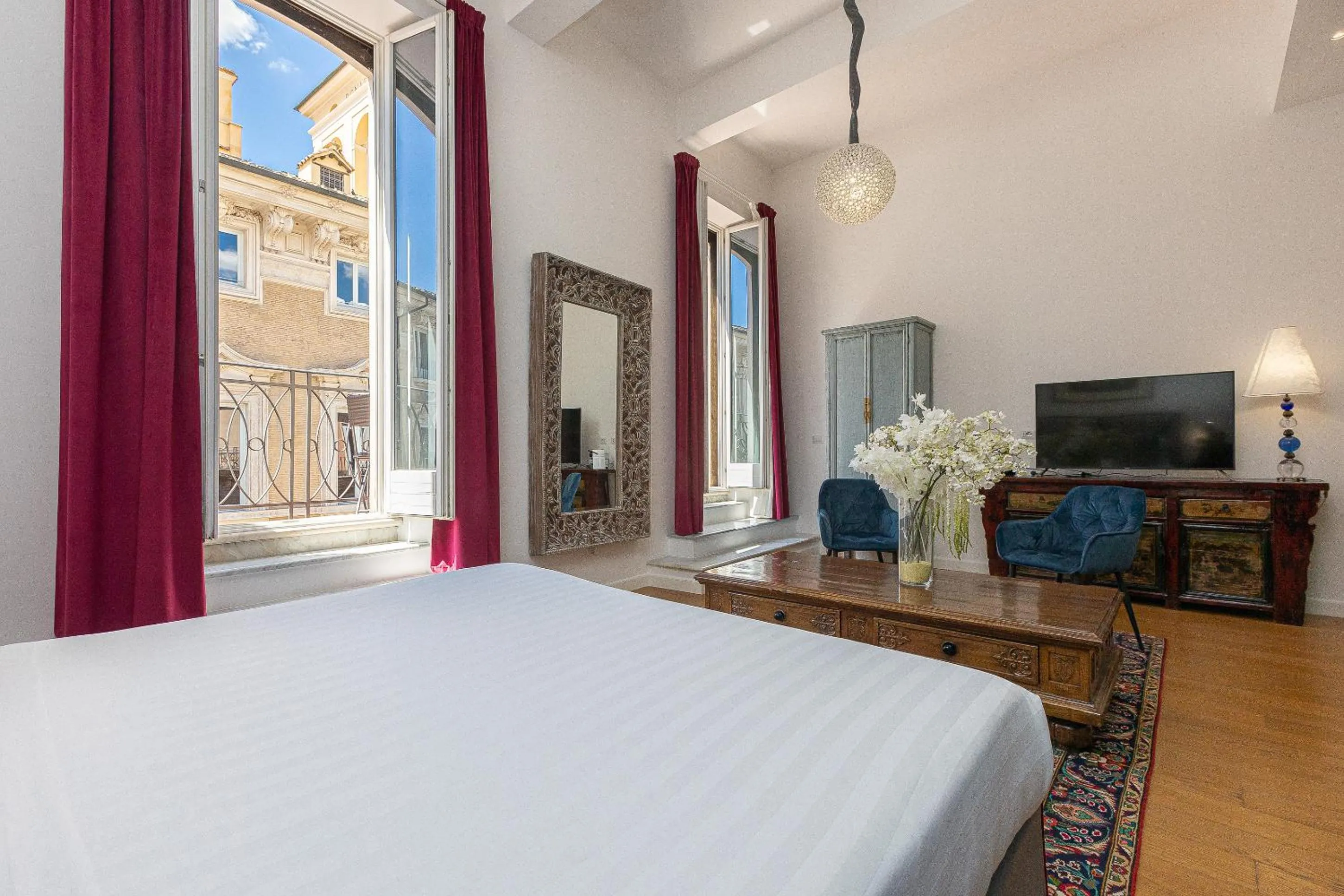 Bed in Suite della Pigna