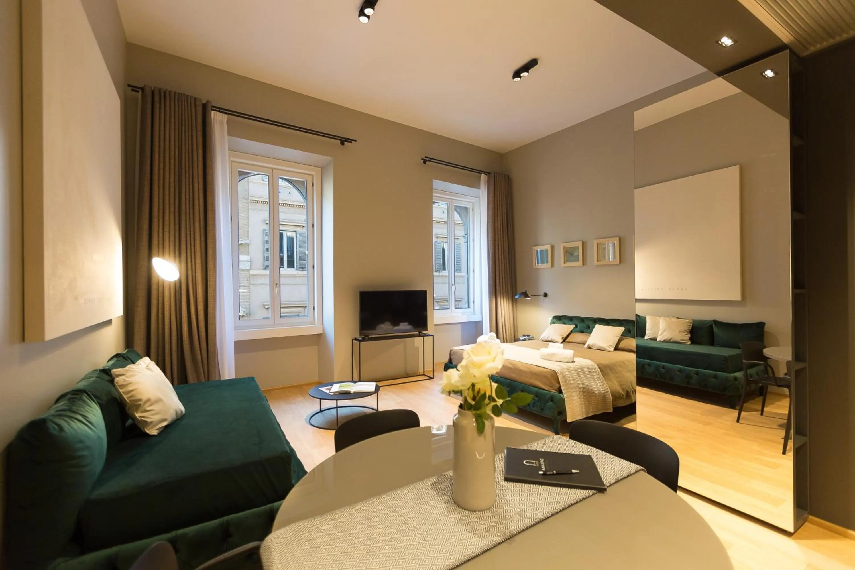 Bed in Suite della Pigna