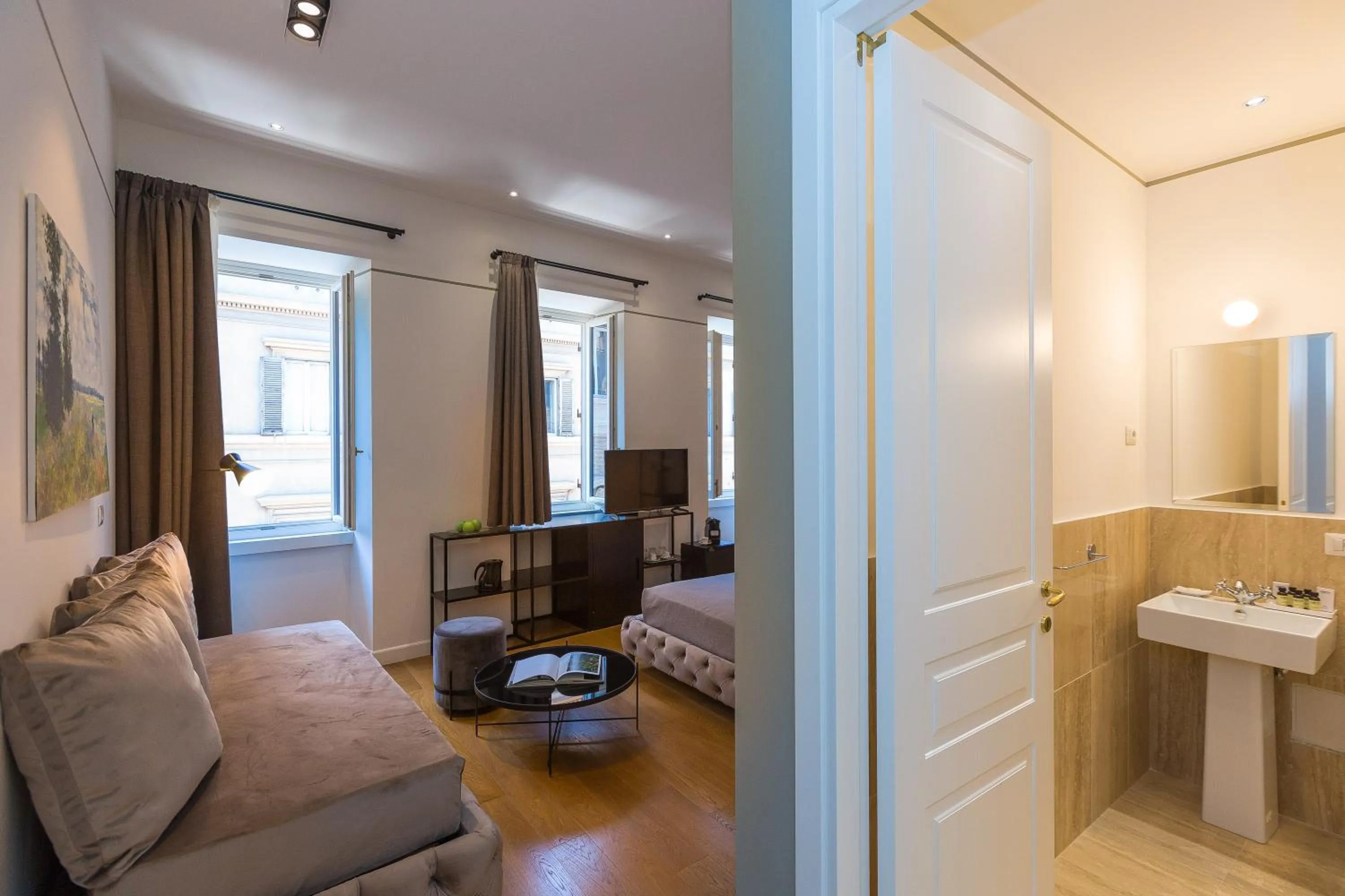 Bed in Suite della Pigna