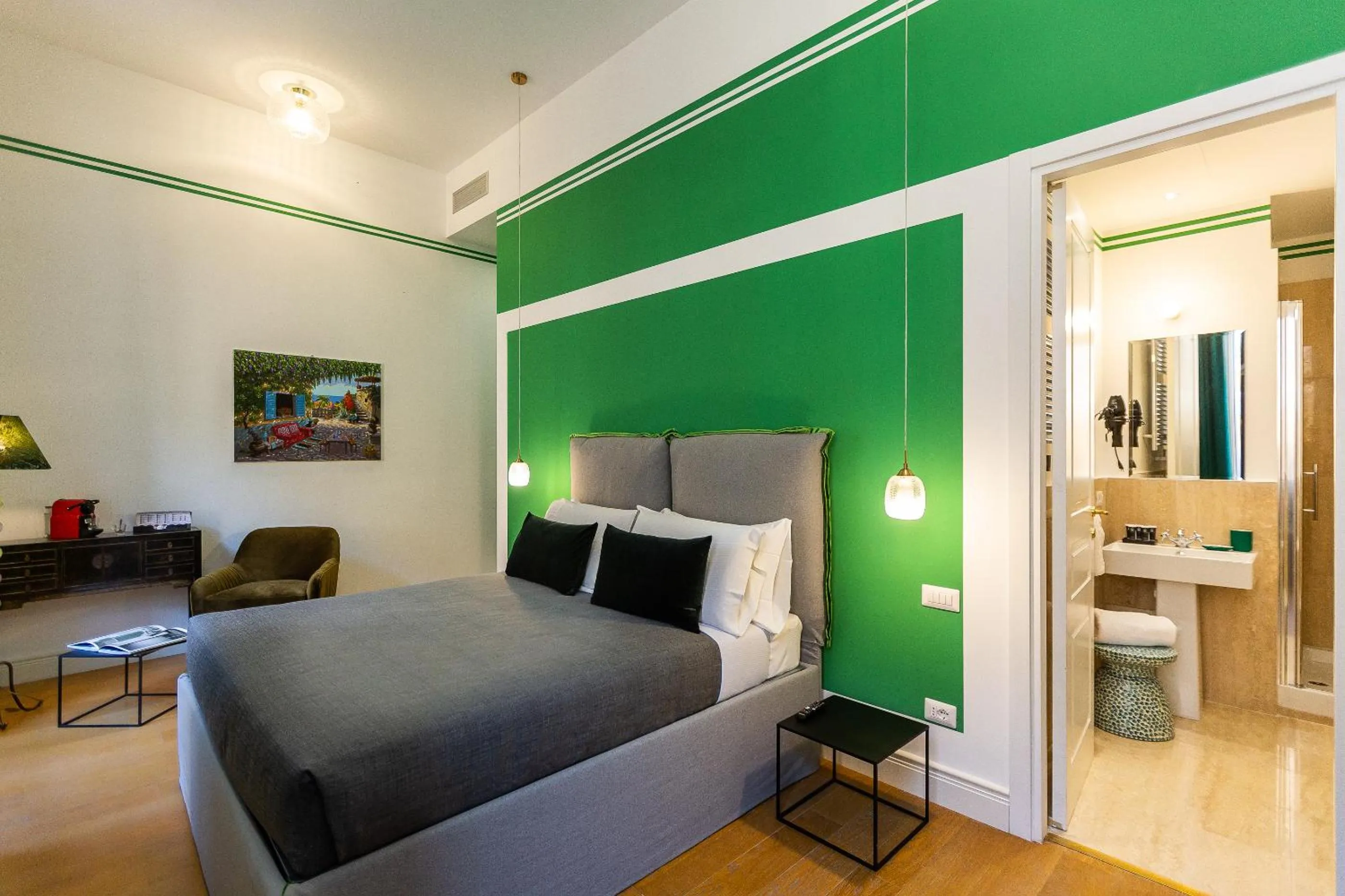 Bed in Suite della Pigna