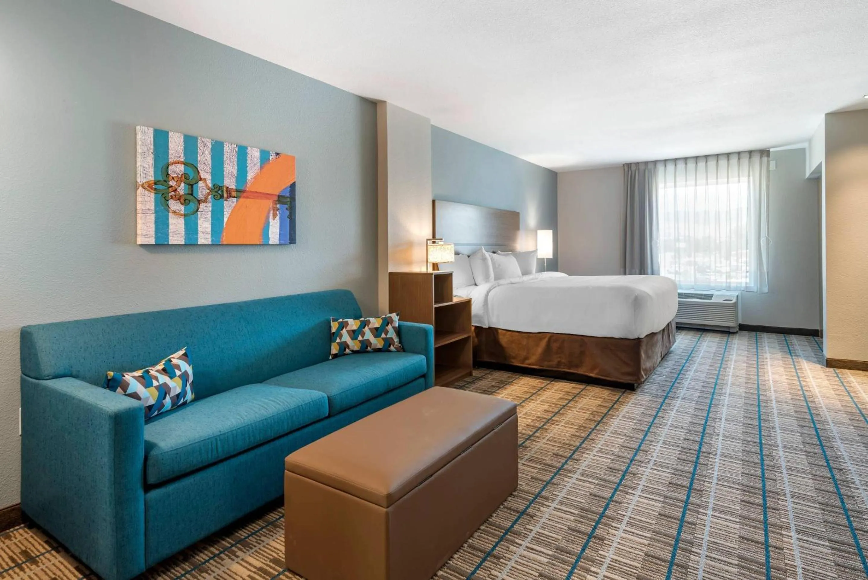 Bedroom, Bed in MainStay Suites Durango