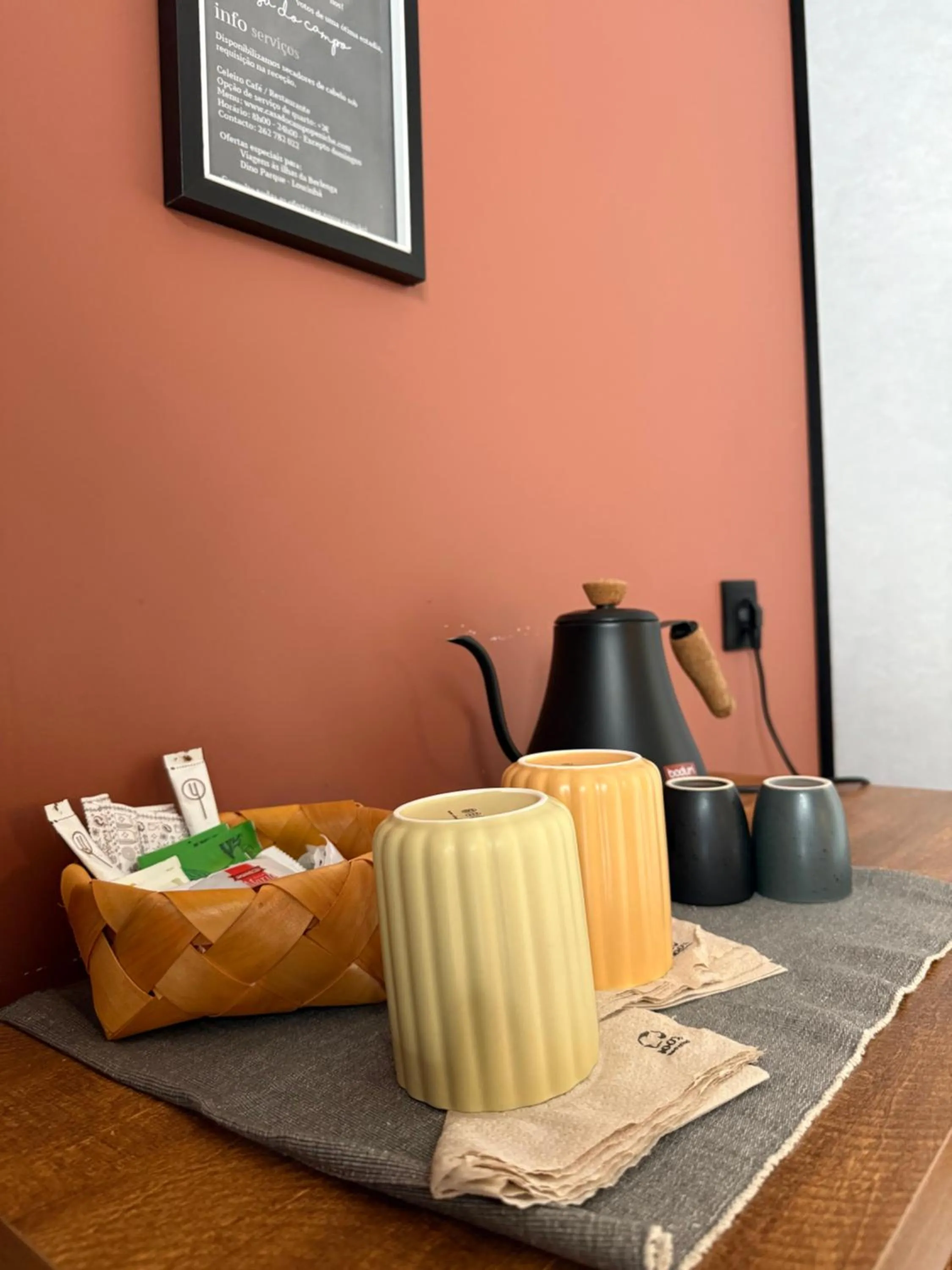 Coffee/tea facilities in Casa Do Campo