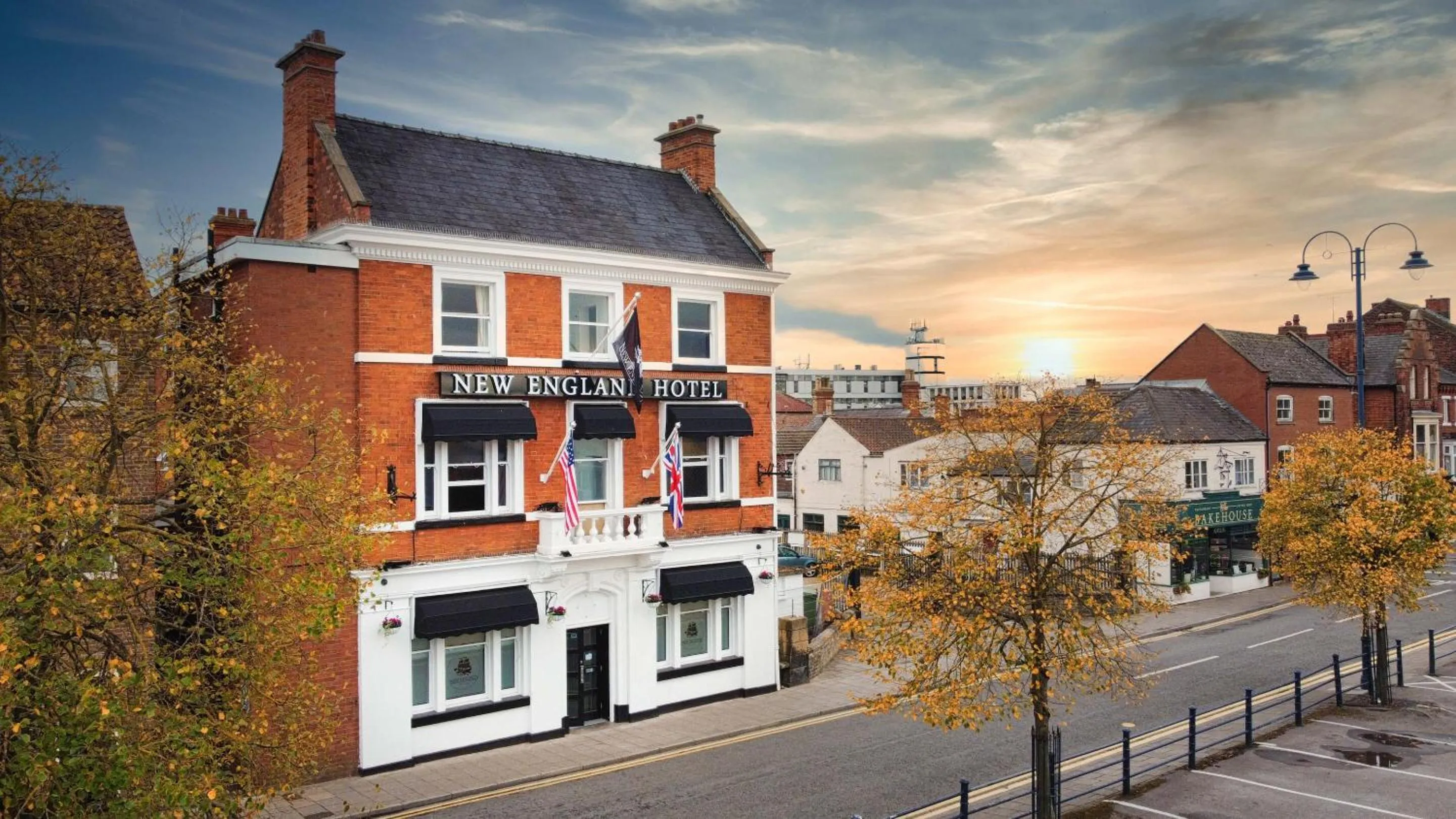 Property building in The New England Hotel