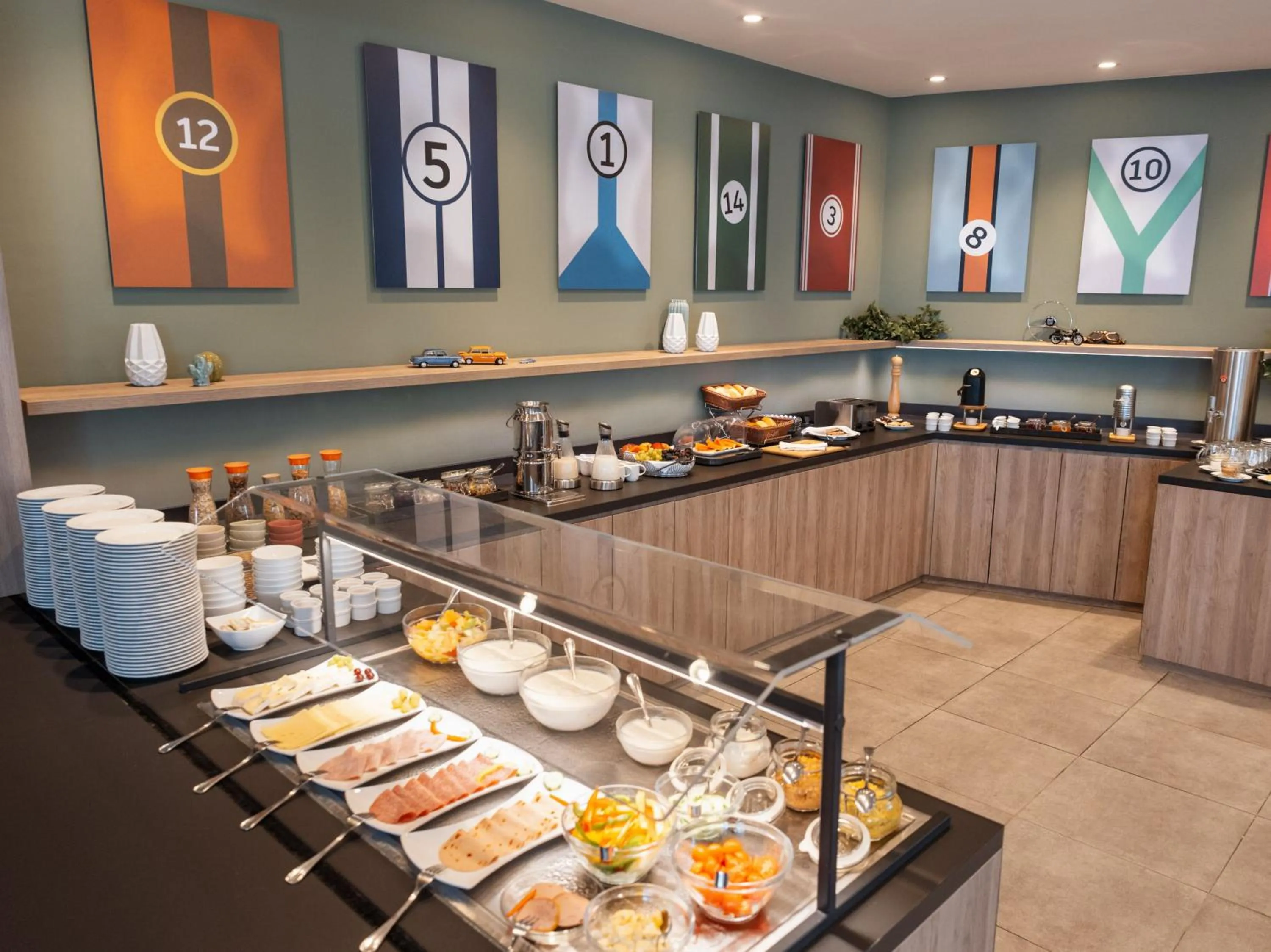 Buffet breakfast in ibis Styles Neckarsulm