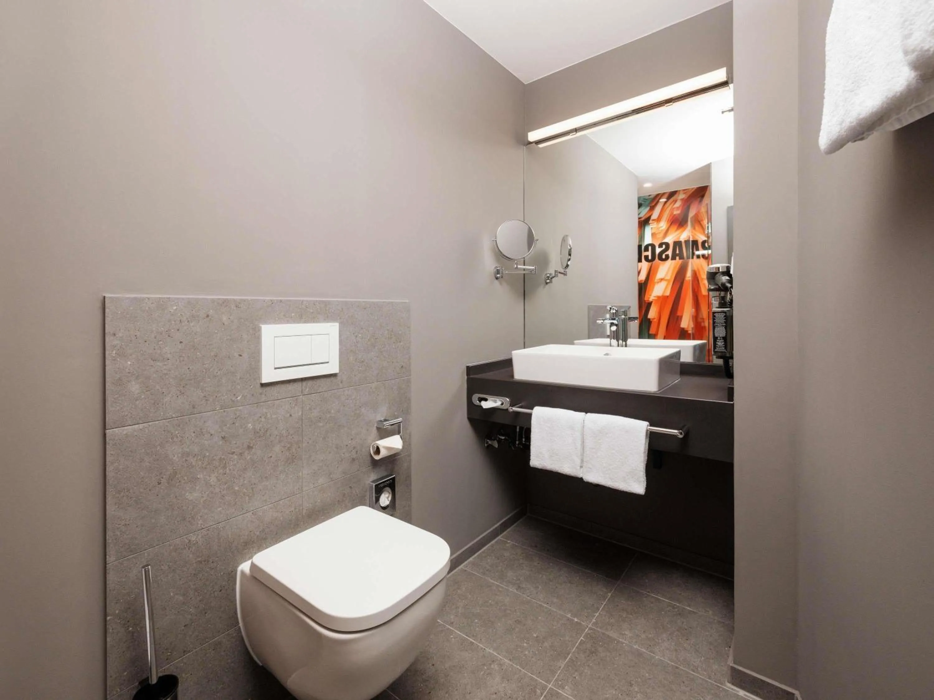 Bedroom in ibis Styles Neckarsulm