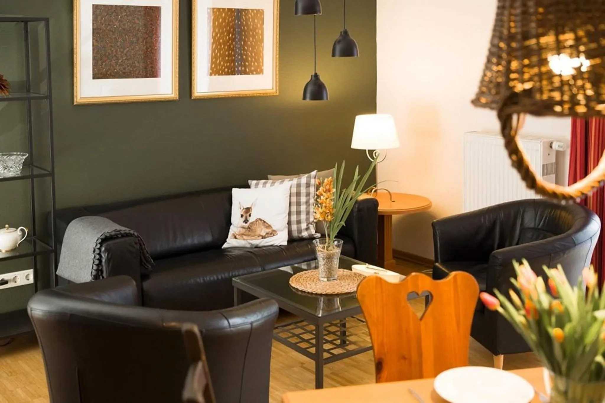 Living room in Apparthotel Bad Schandau by STEIGER Hotels