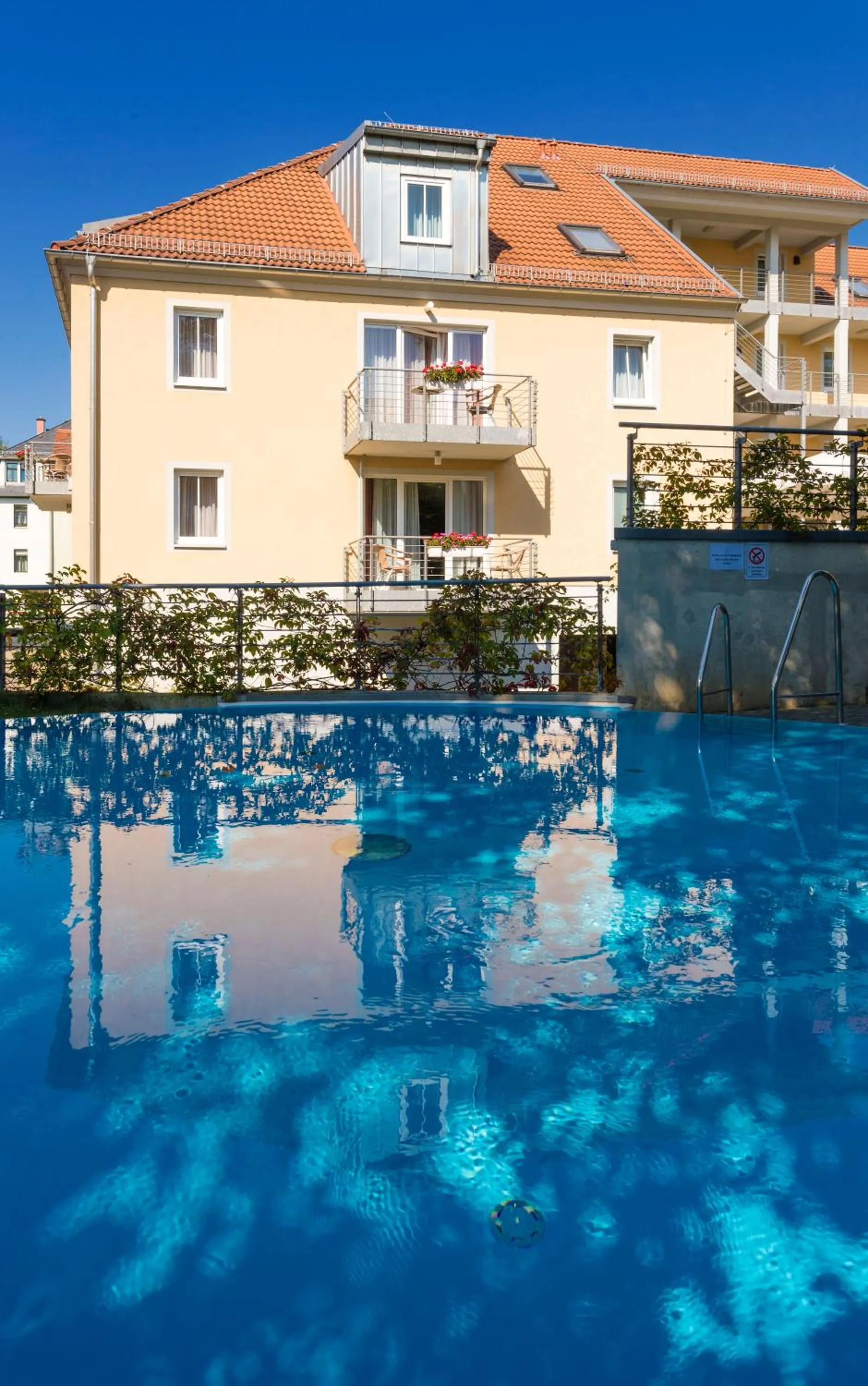 Property building in Apparthotel Bad Schandau by STEIGER Hotels