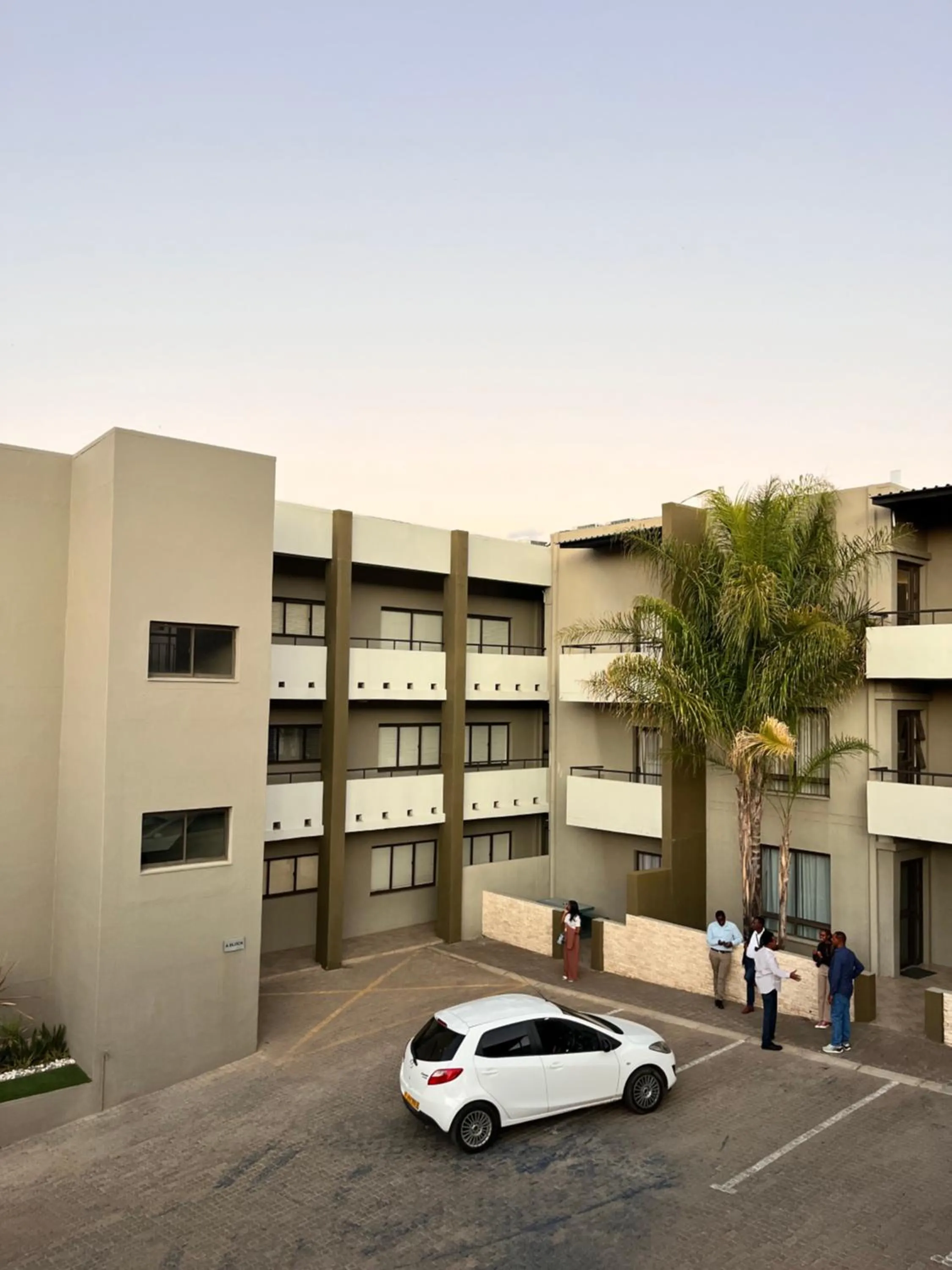 group of guests in Hillside Executive Accommodation