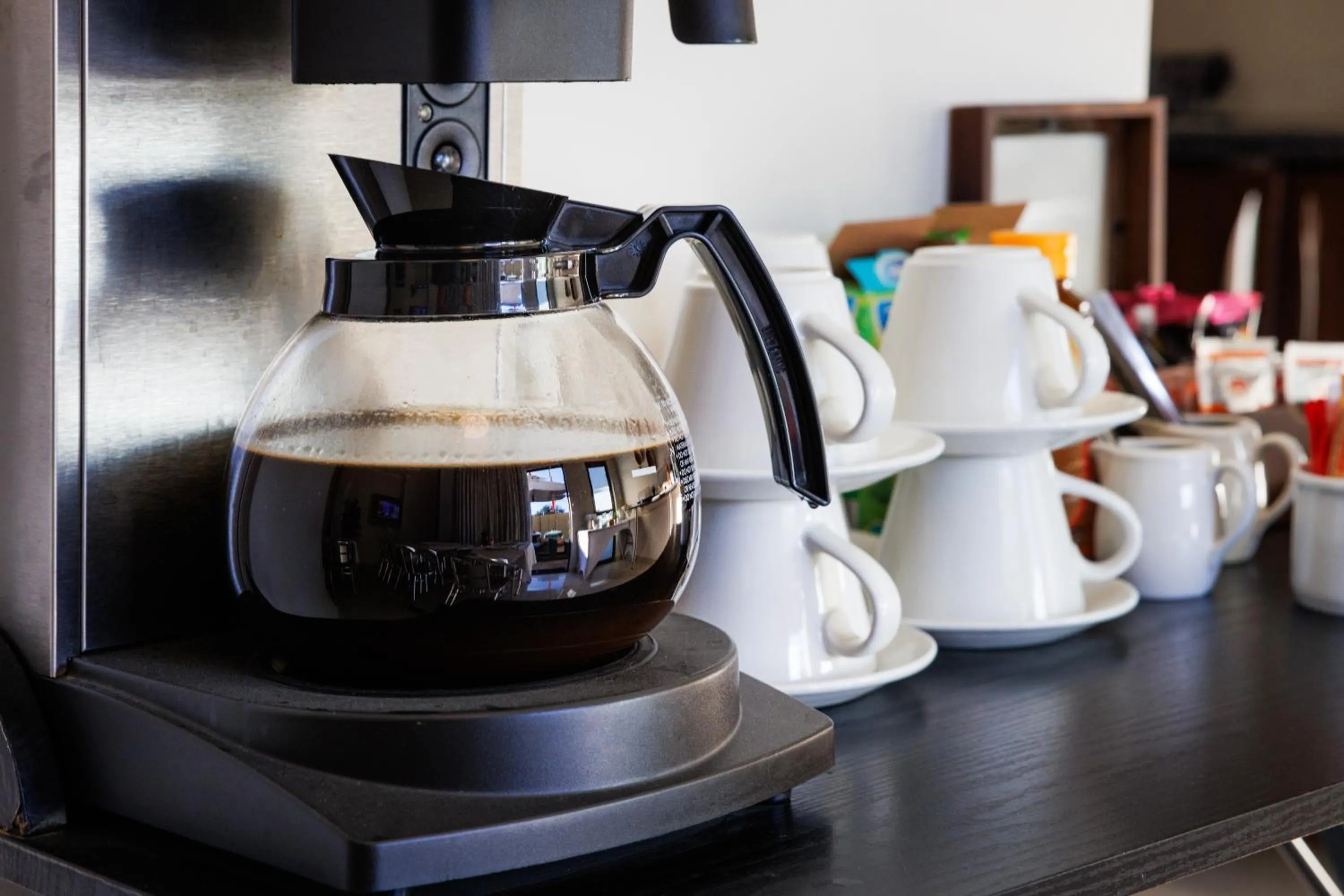 Coffee/tea facilities in Hillside Accommodation
