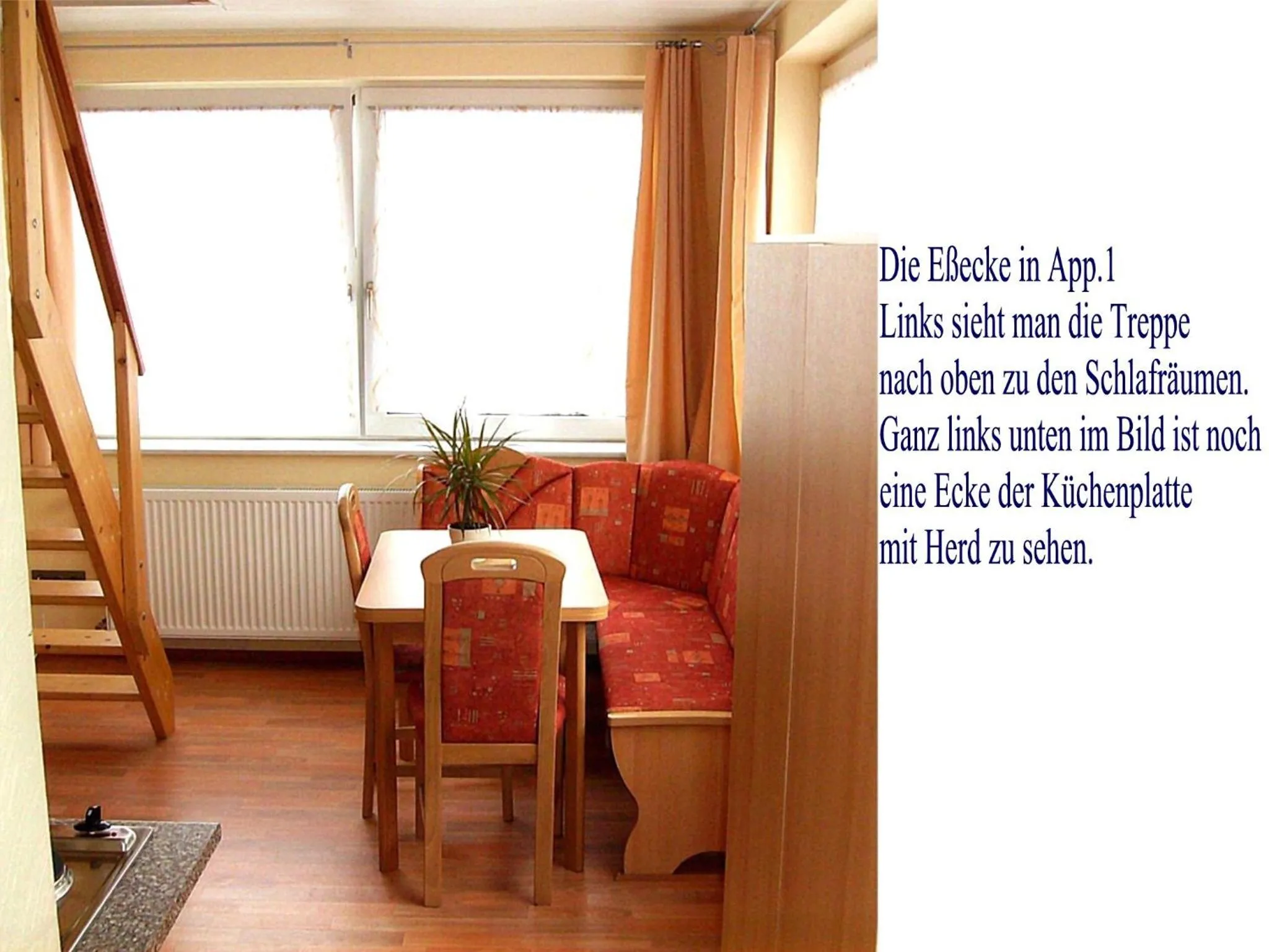 Dining area in Järgen Ferienappartements