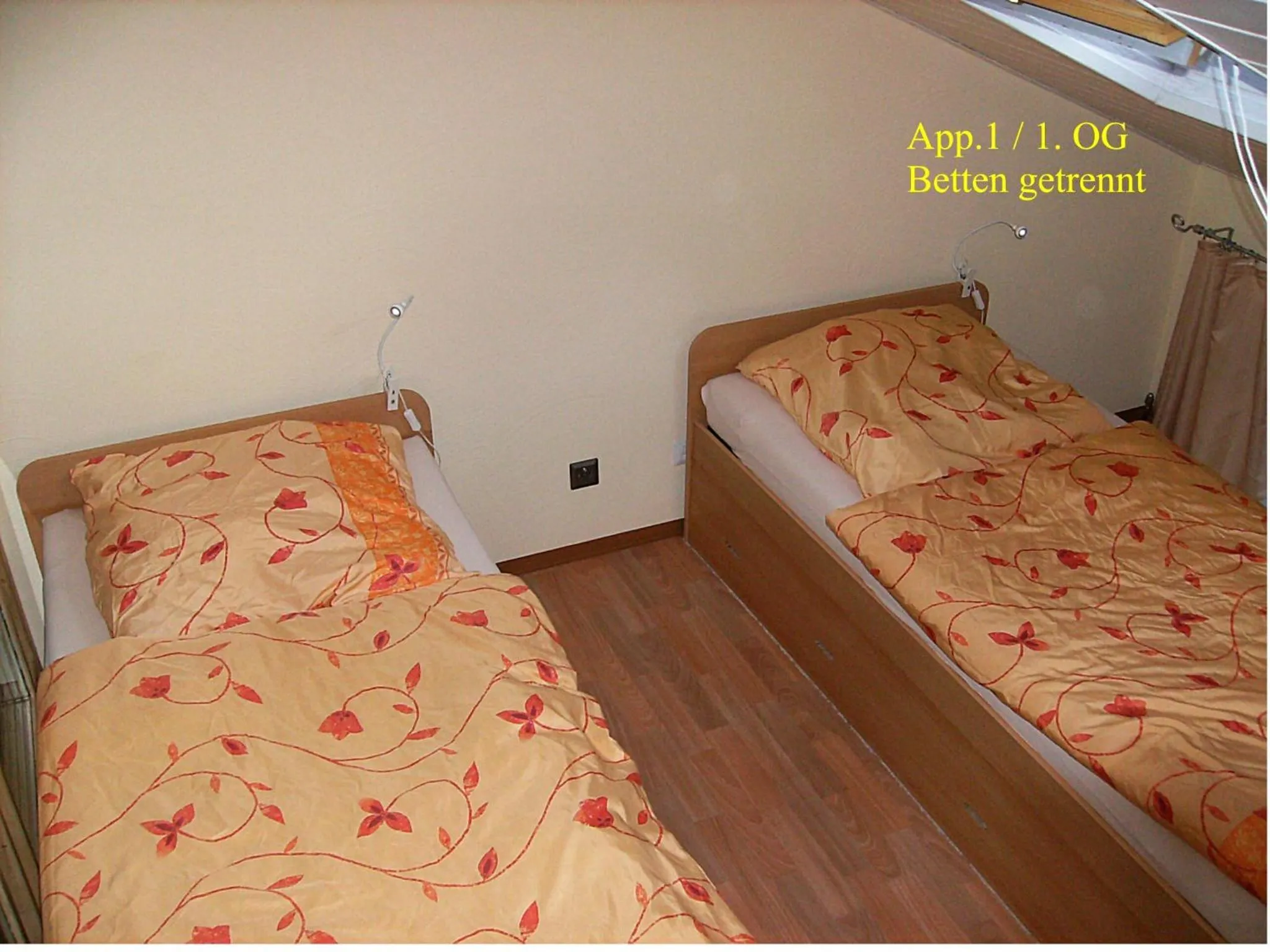Bed in Järgen Ferienappartements