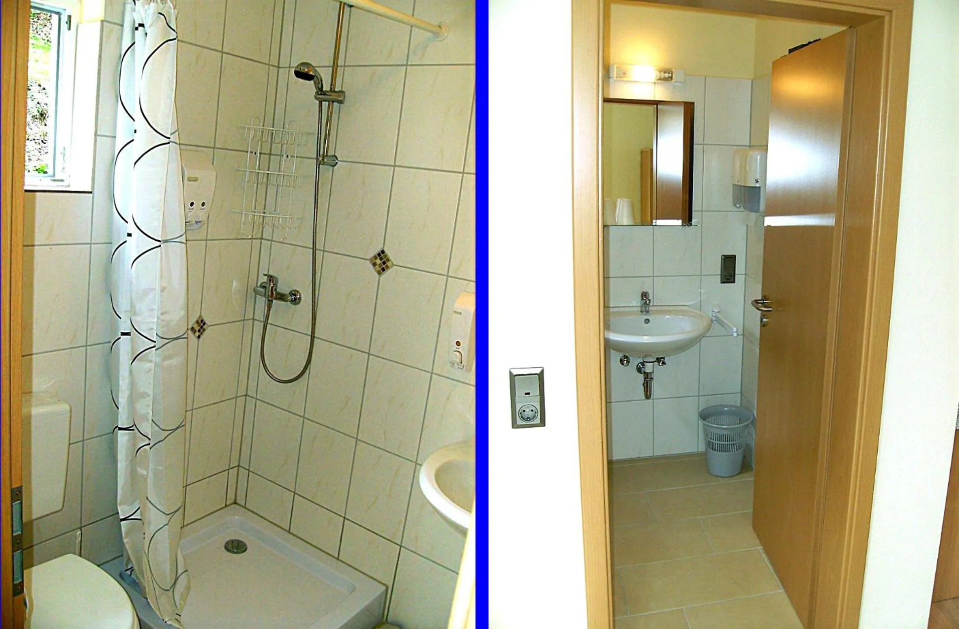 Shower in Järgen Ferienappartements