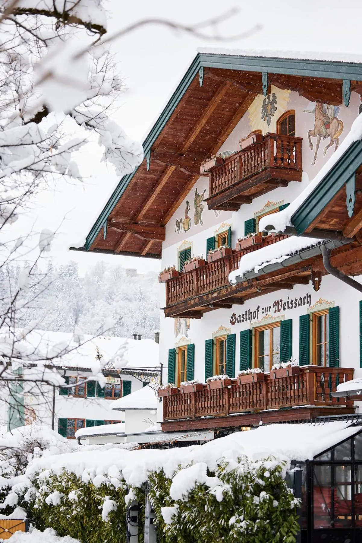 Property building in Spa & Resort Bachmair Weissach, LUXURY FAMILY RESORT