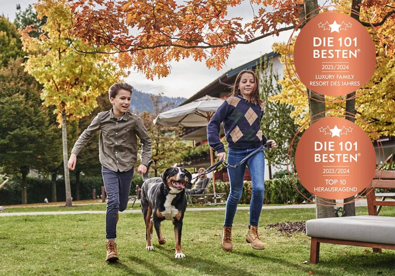 Certificate/Award in Spa & Resort Bachmair Weissach, LUXURY FAMILY RESORT