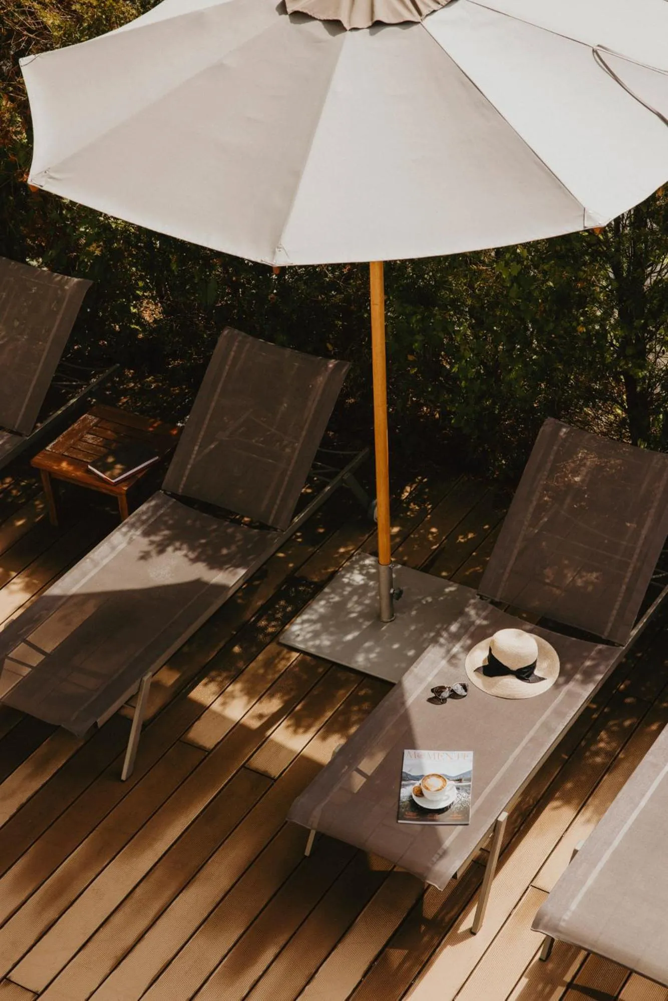 sunbed in Spa & Resort Bachmair Weissach, LUXURY FAMILY RESORT