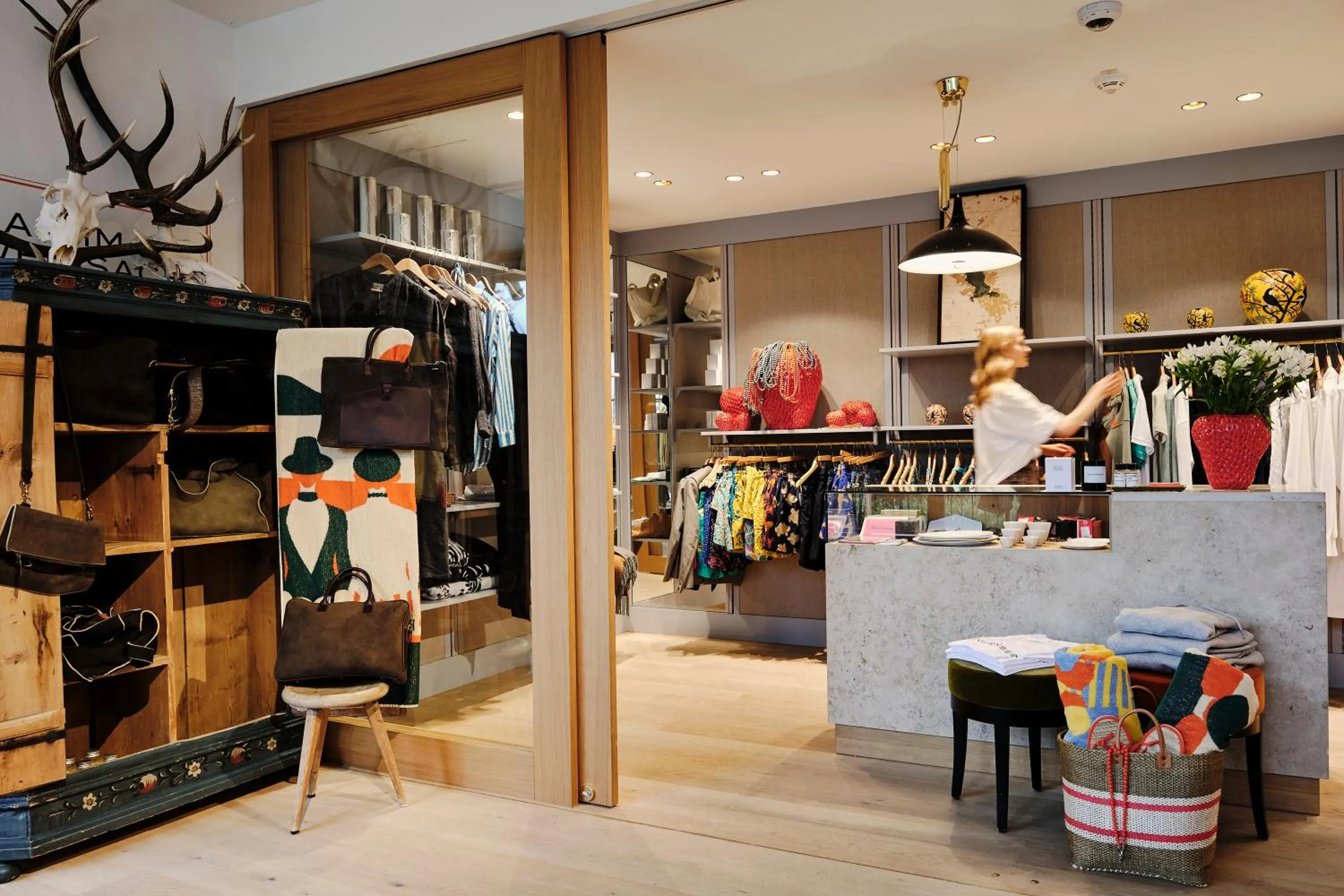 Shopping Area in Spa & Resort Bachmair Weissach, LUXURY FAMILY RESORT