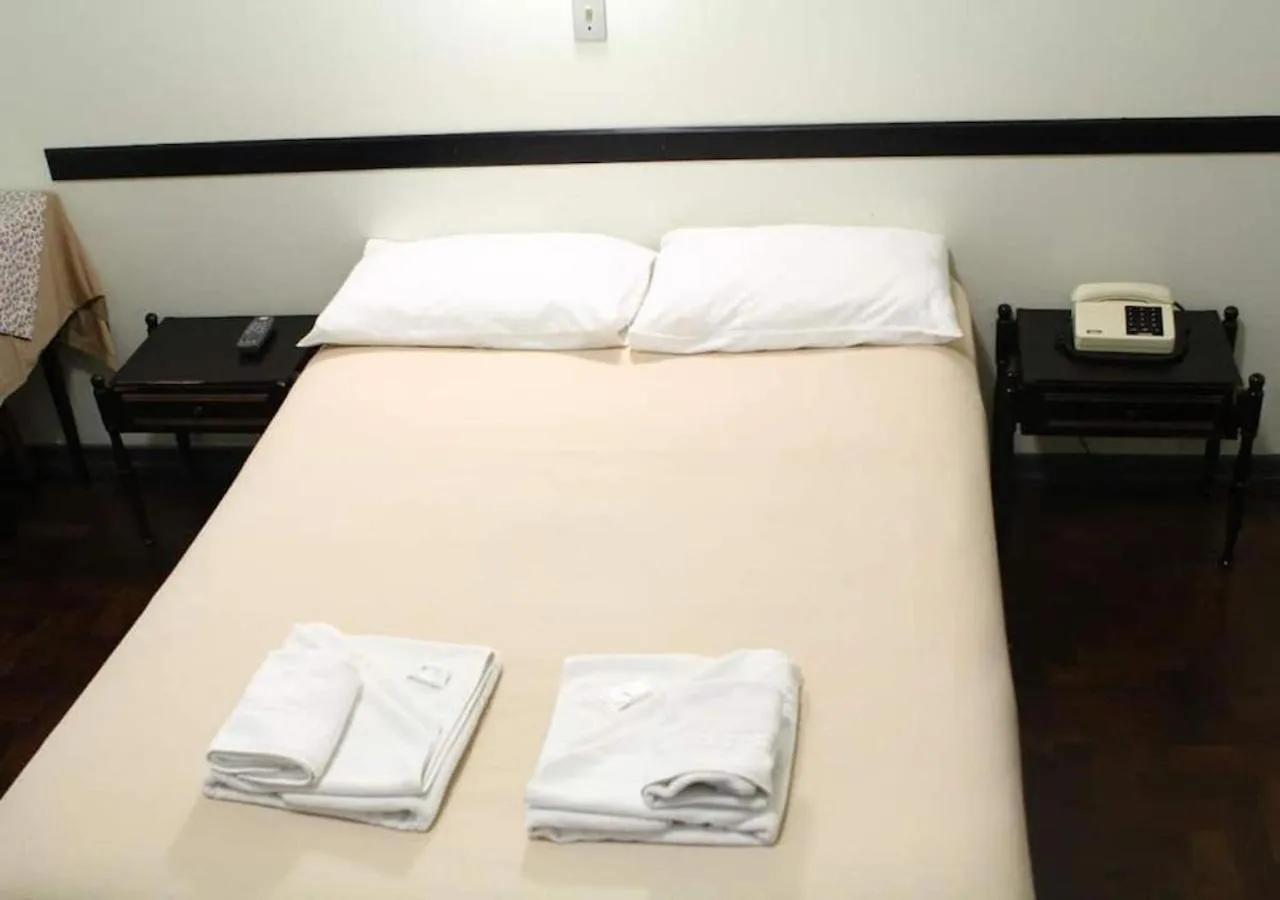 Bed in Hotel Pousada Joao de Barro