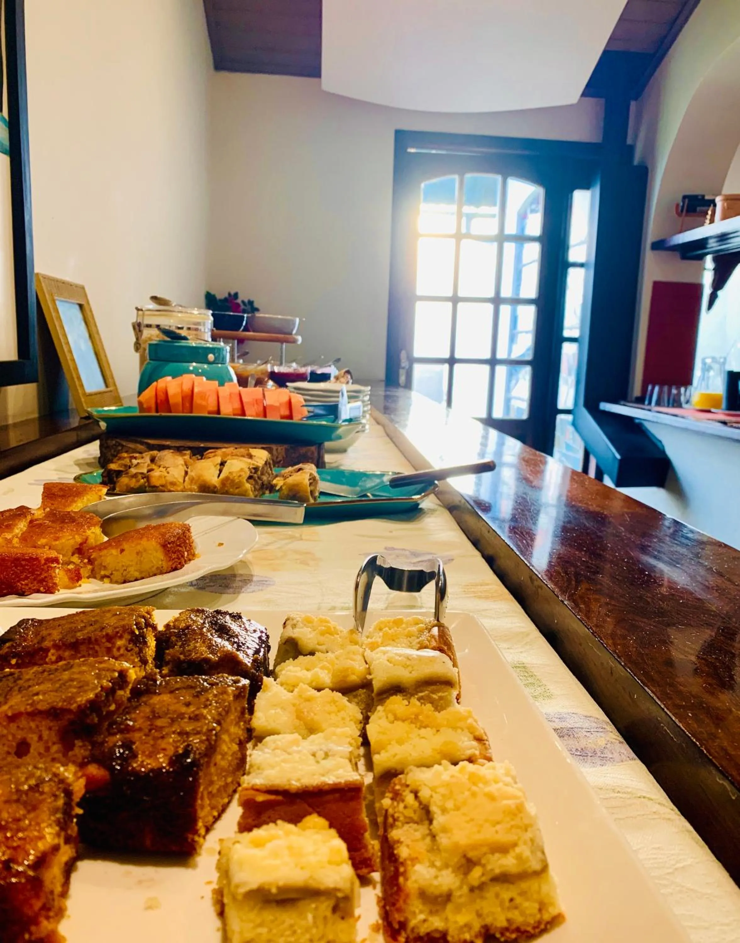 Buffet breakfast in Hotel Pousada Joao de Barro