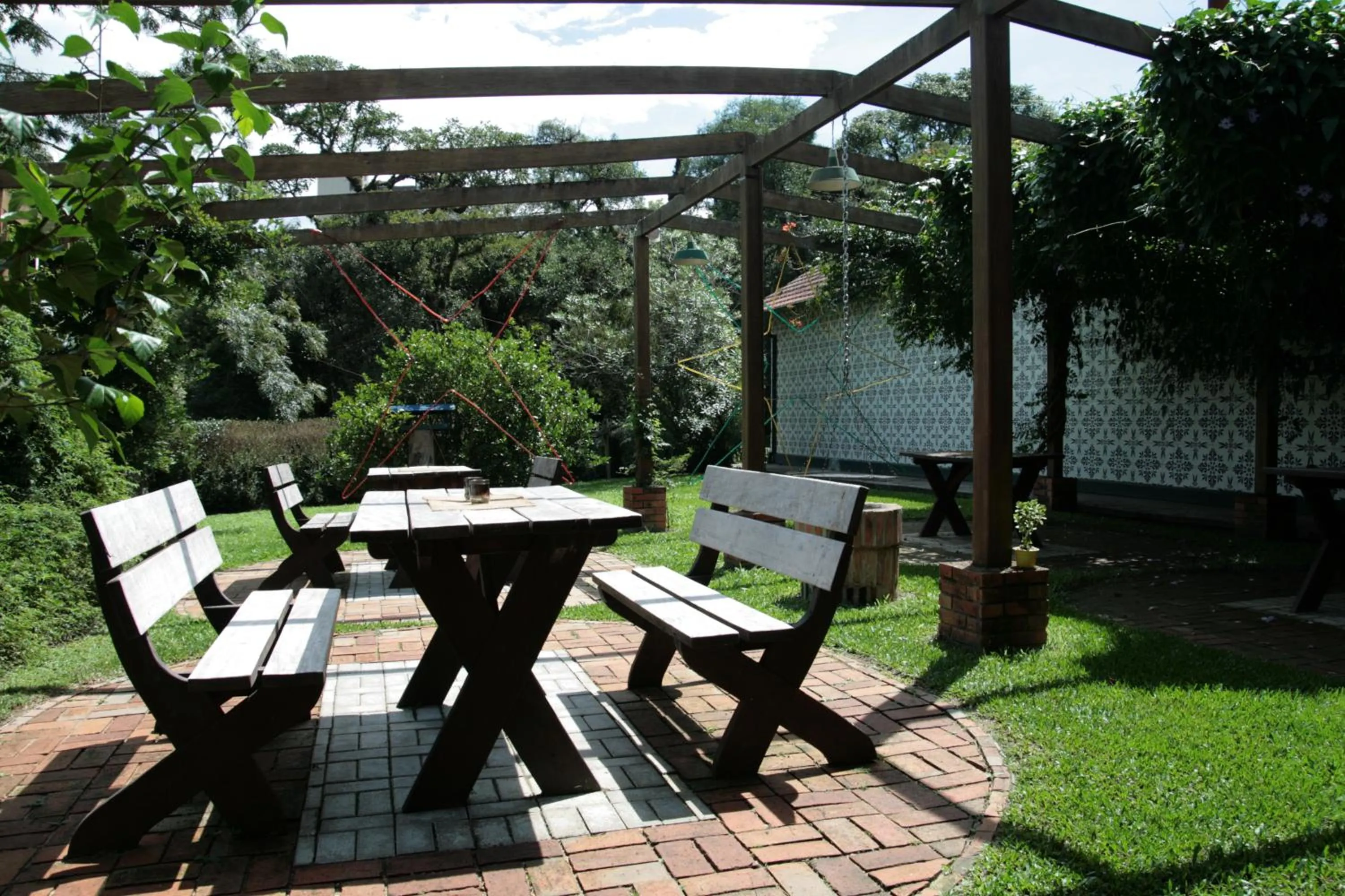 BBQ facilities in Hotel Pousada Joao de Barro