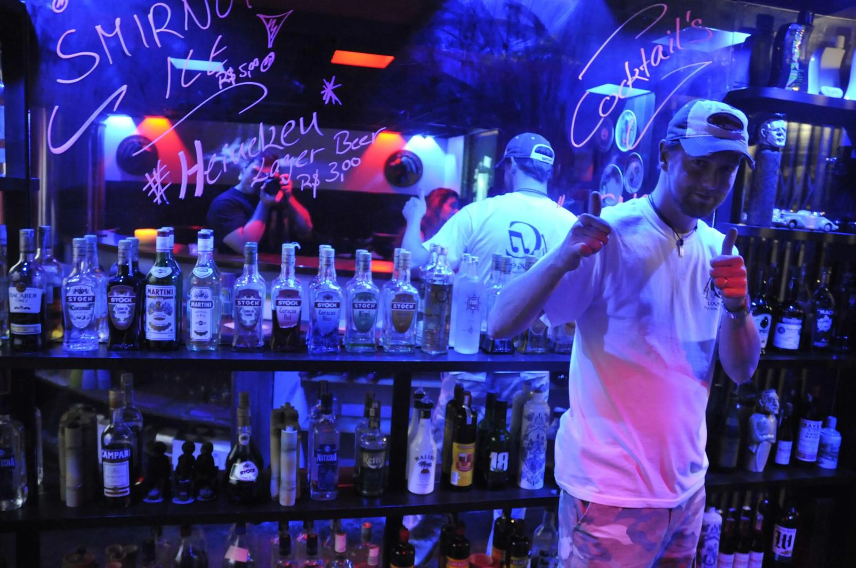 Alcoholic drinks in Hotel Pousada Joao de Barro