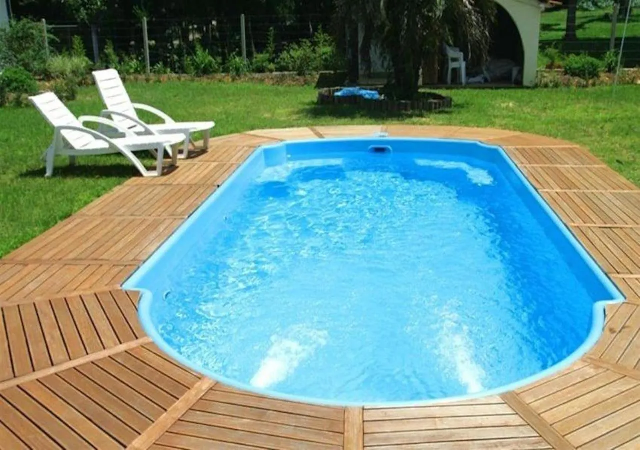 Pool view in Hotel Pousada Joao de Barro