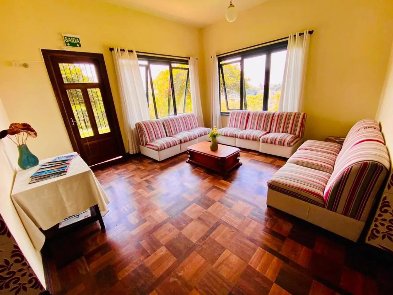 Living room in Hotel Pousada Joao de Barro