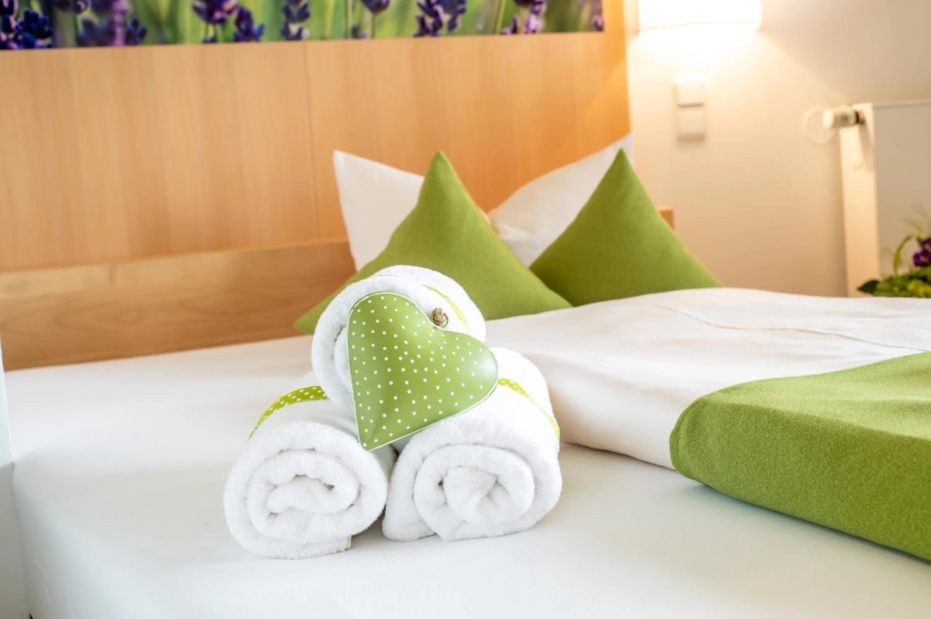 Bed in Hotel Alpenblick